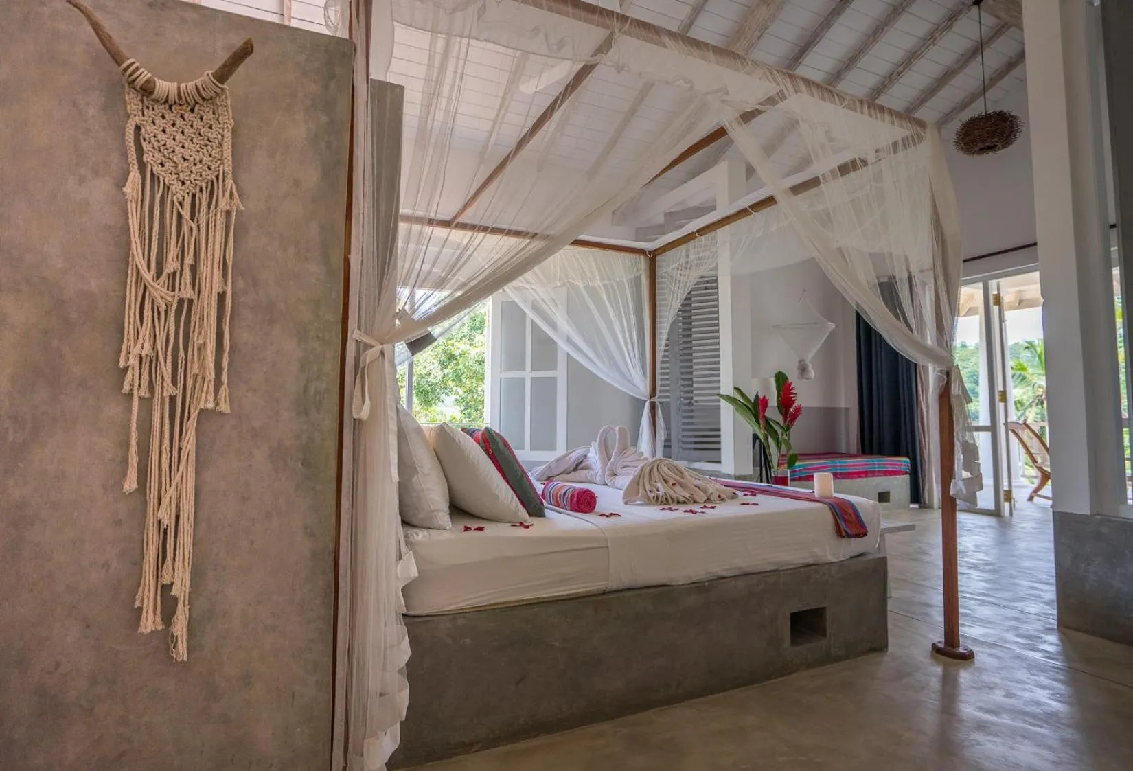 Bedroom, Bed in Good Vibes Villas