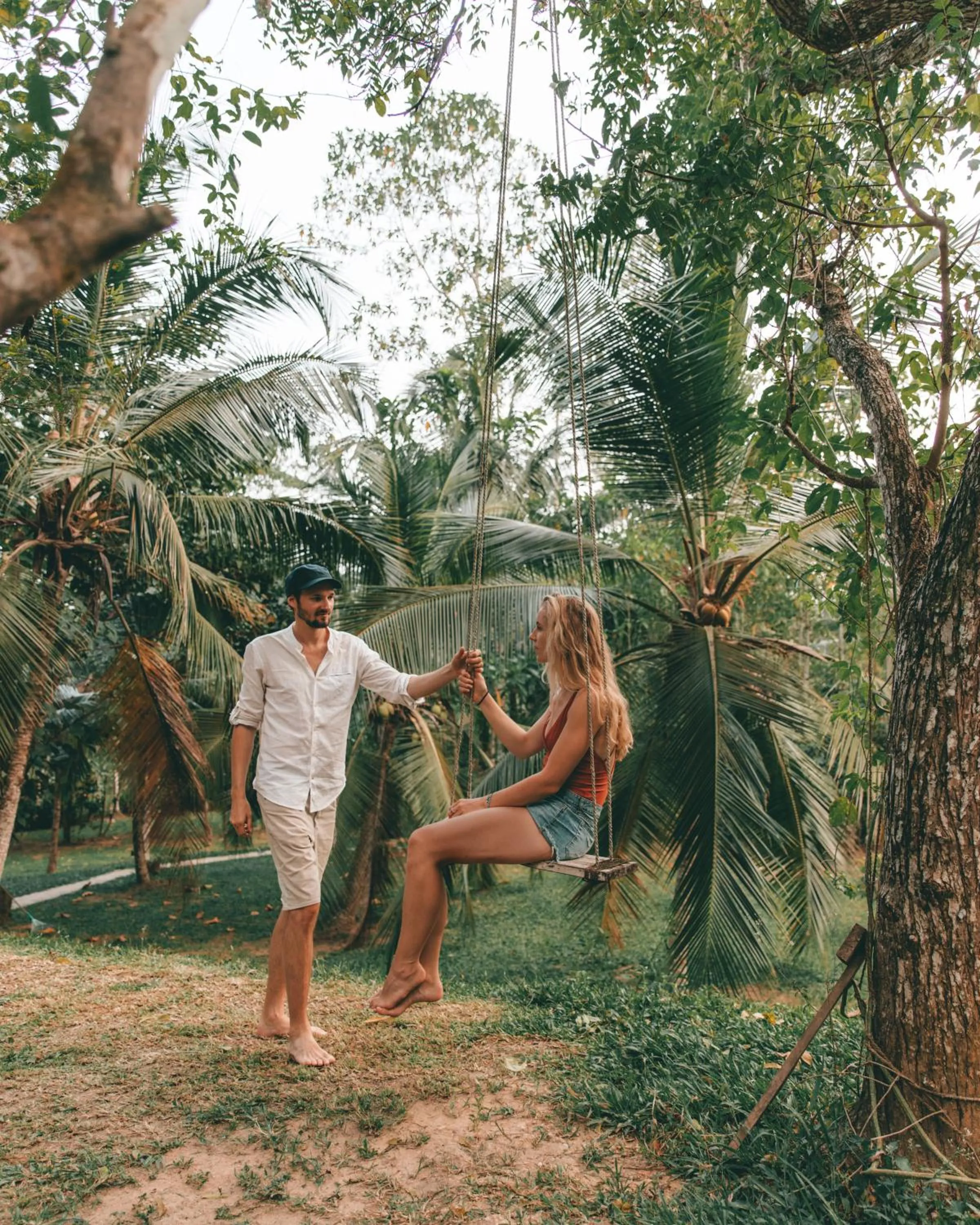 Garden in Good Vibes Villas