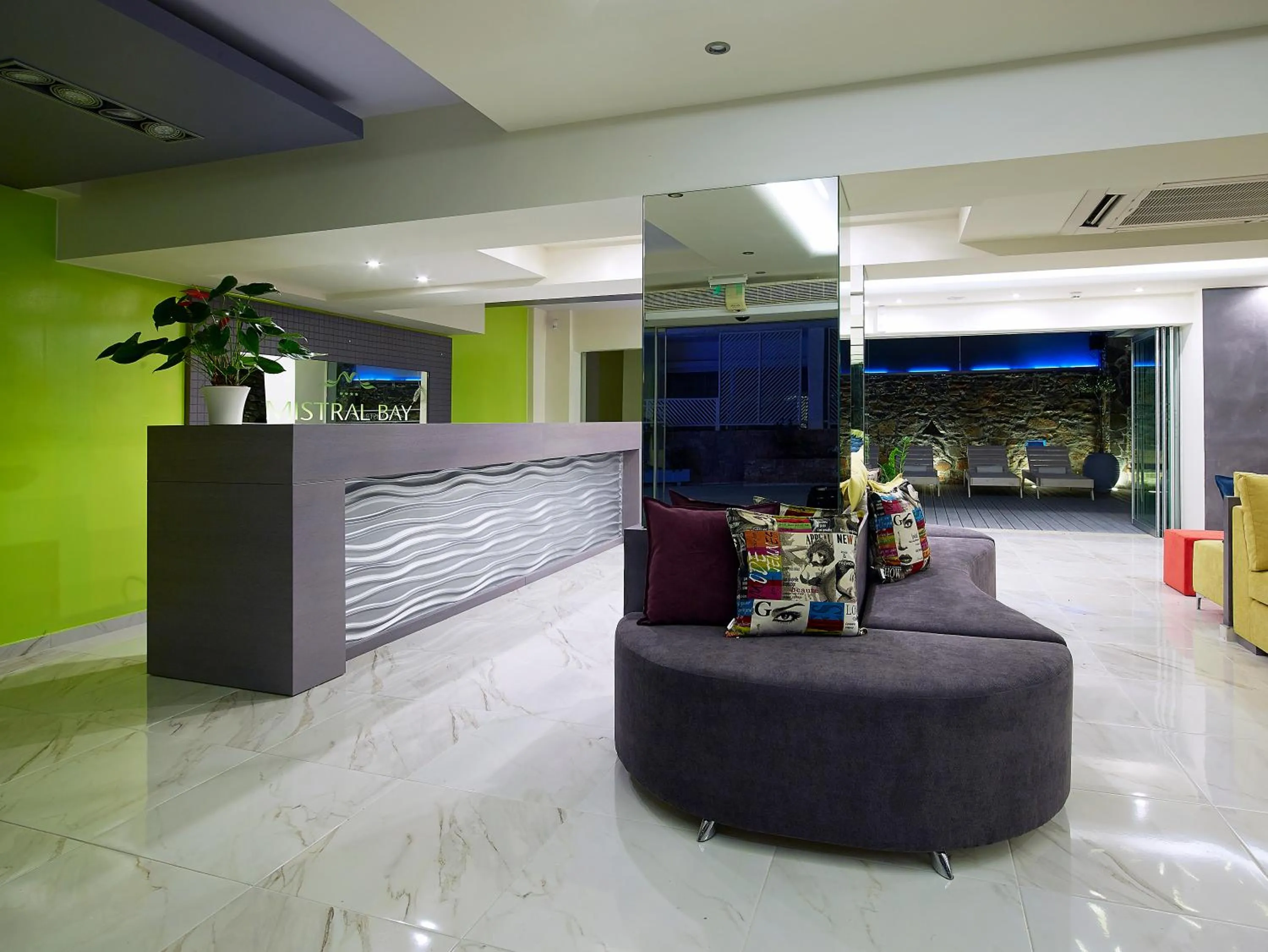 Lobby or reception in Mistral Bay Hotel