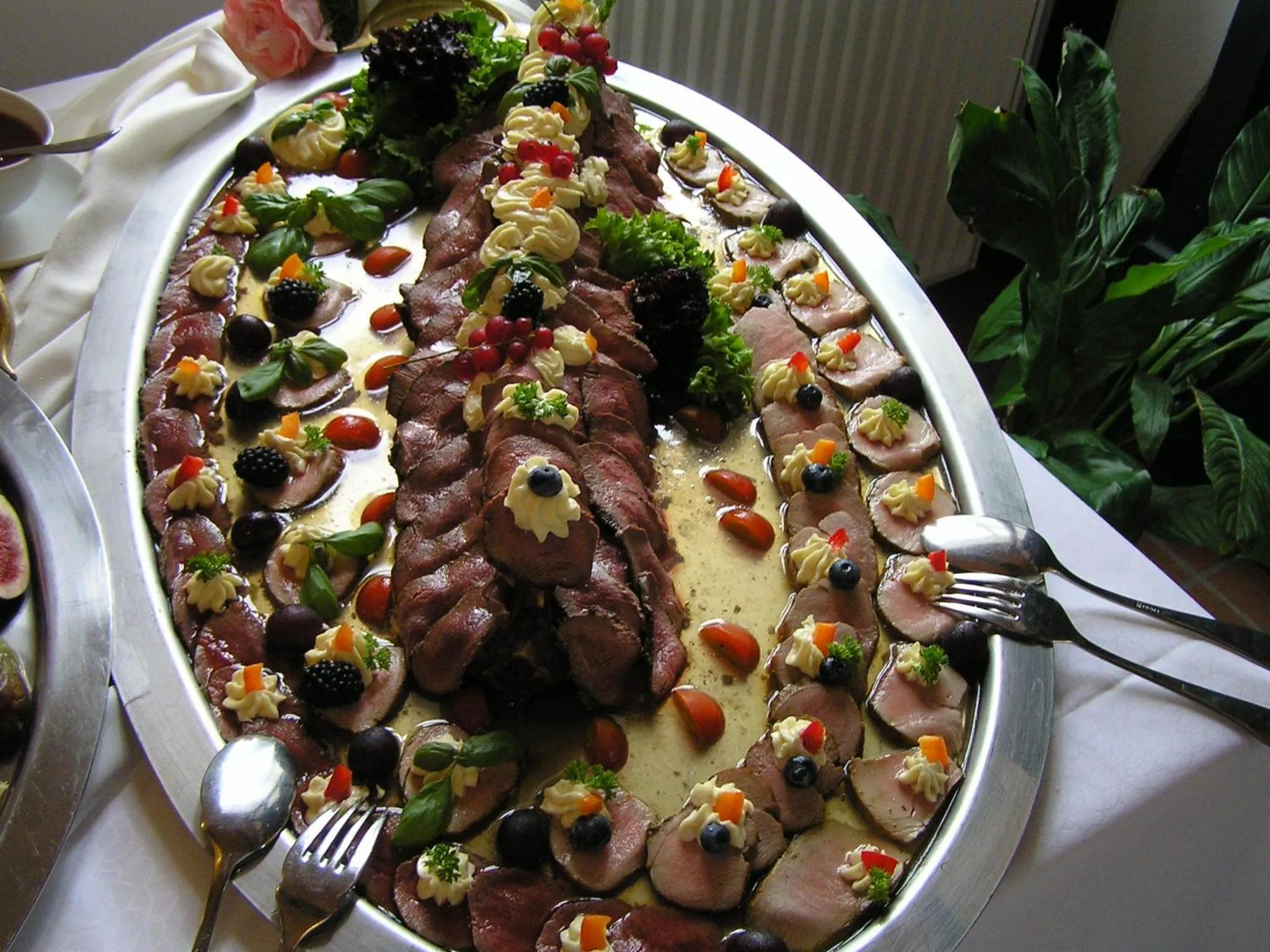 Food close-up in Hotel Scholz