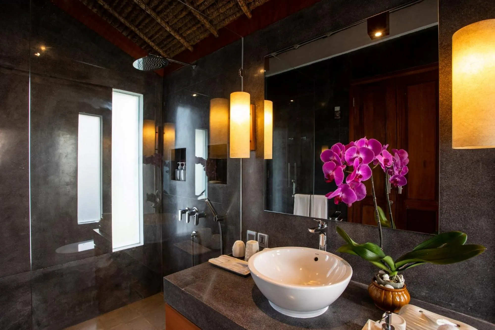 Shower in Dayu Mirah Resort