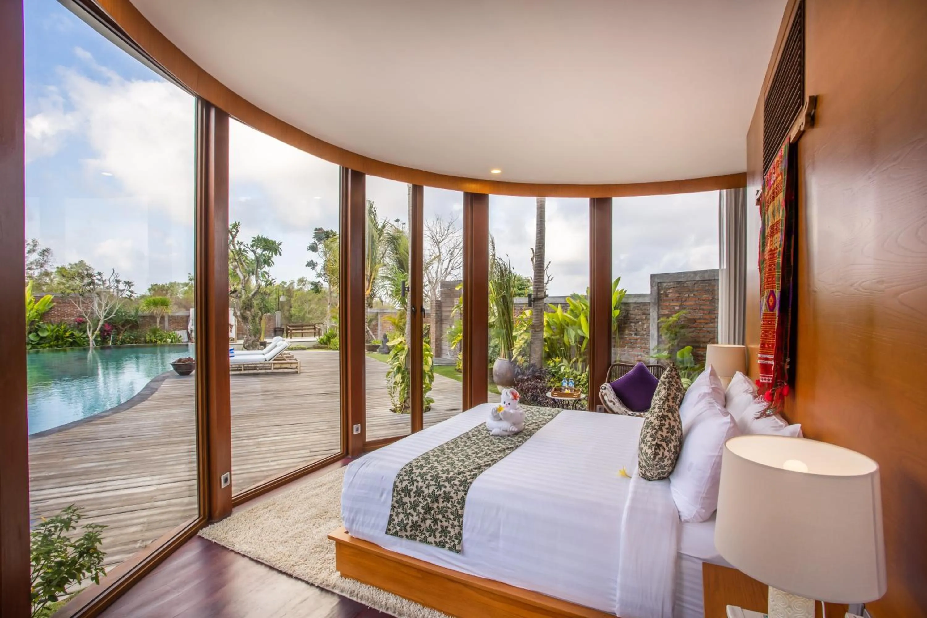 Photo of the whole room, Bed in Dayu Mirah Resort