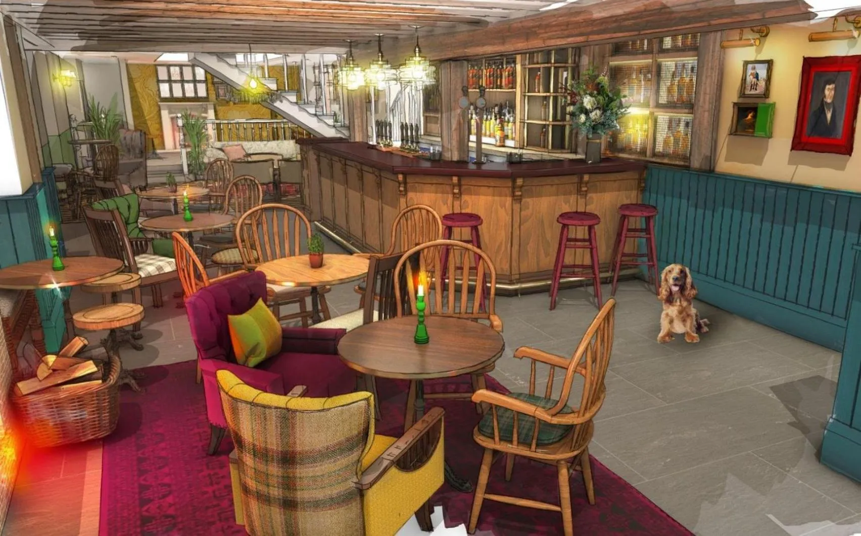 Restaurant/places to eat in The Wellington Hotel