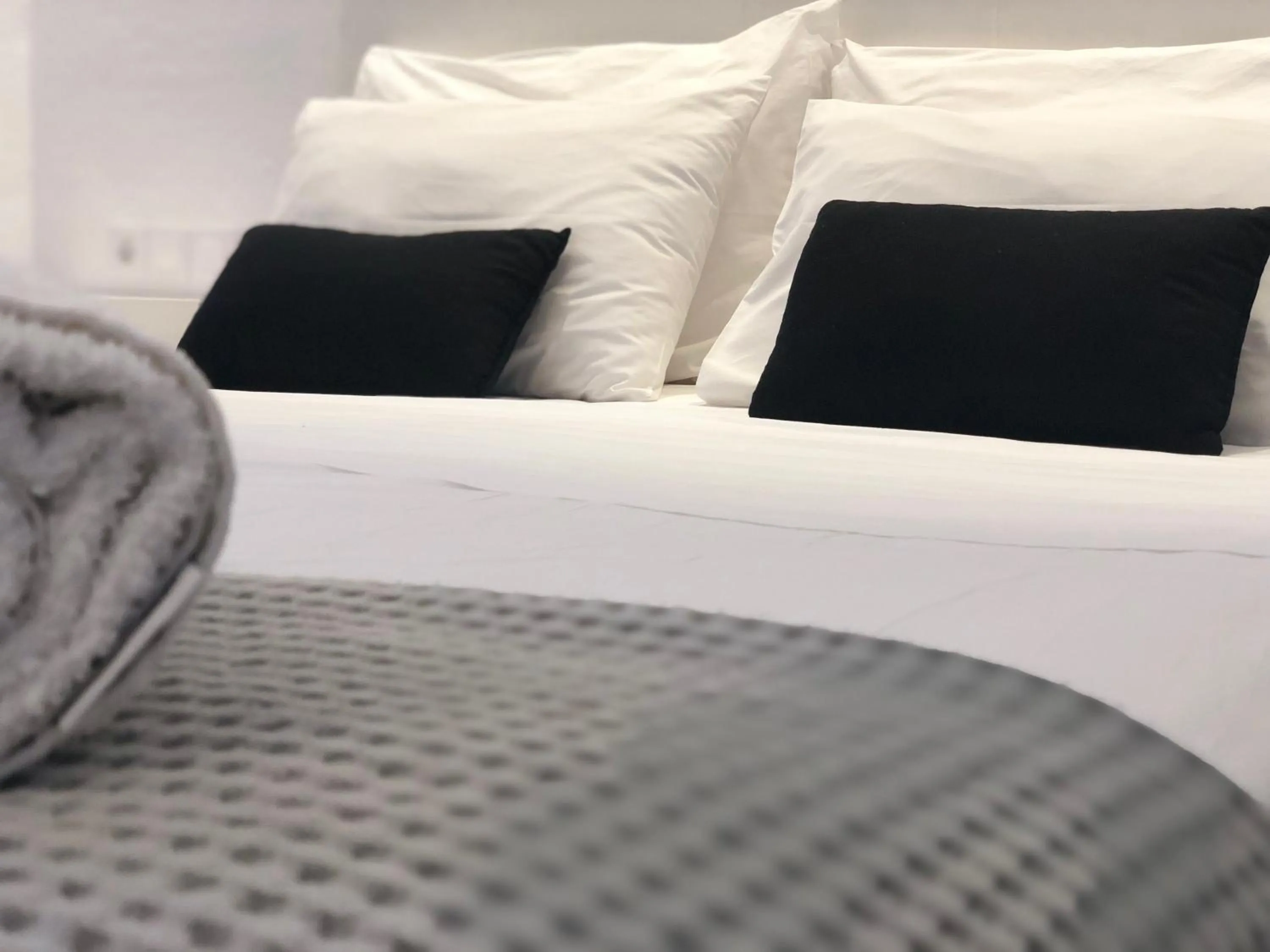Bed in Hippocampus Hotel