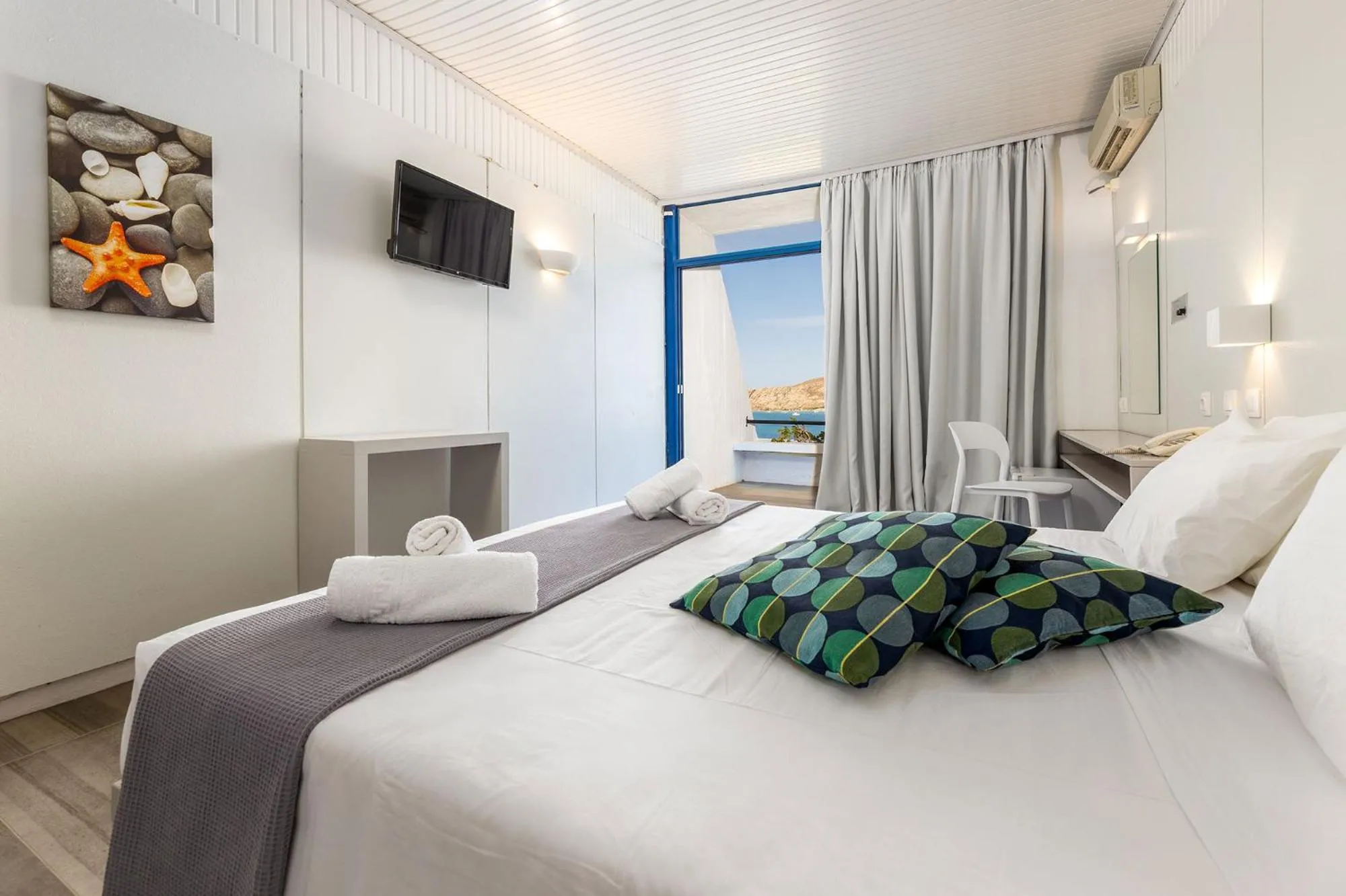 Bed in Hippocampus Hotel