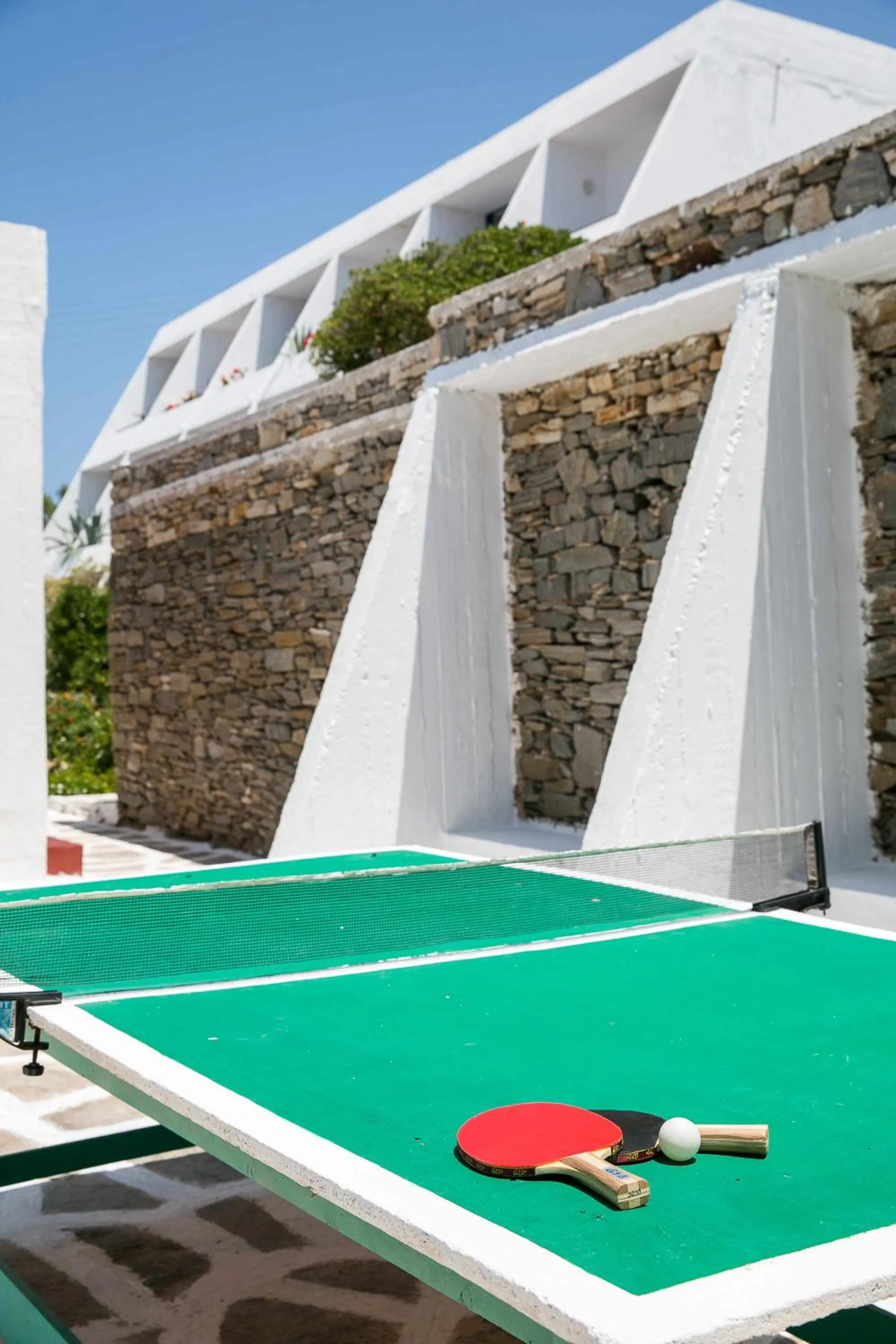 Table tennis in Hippocampus Hotel