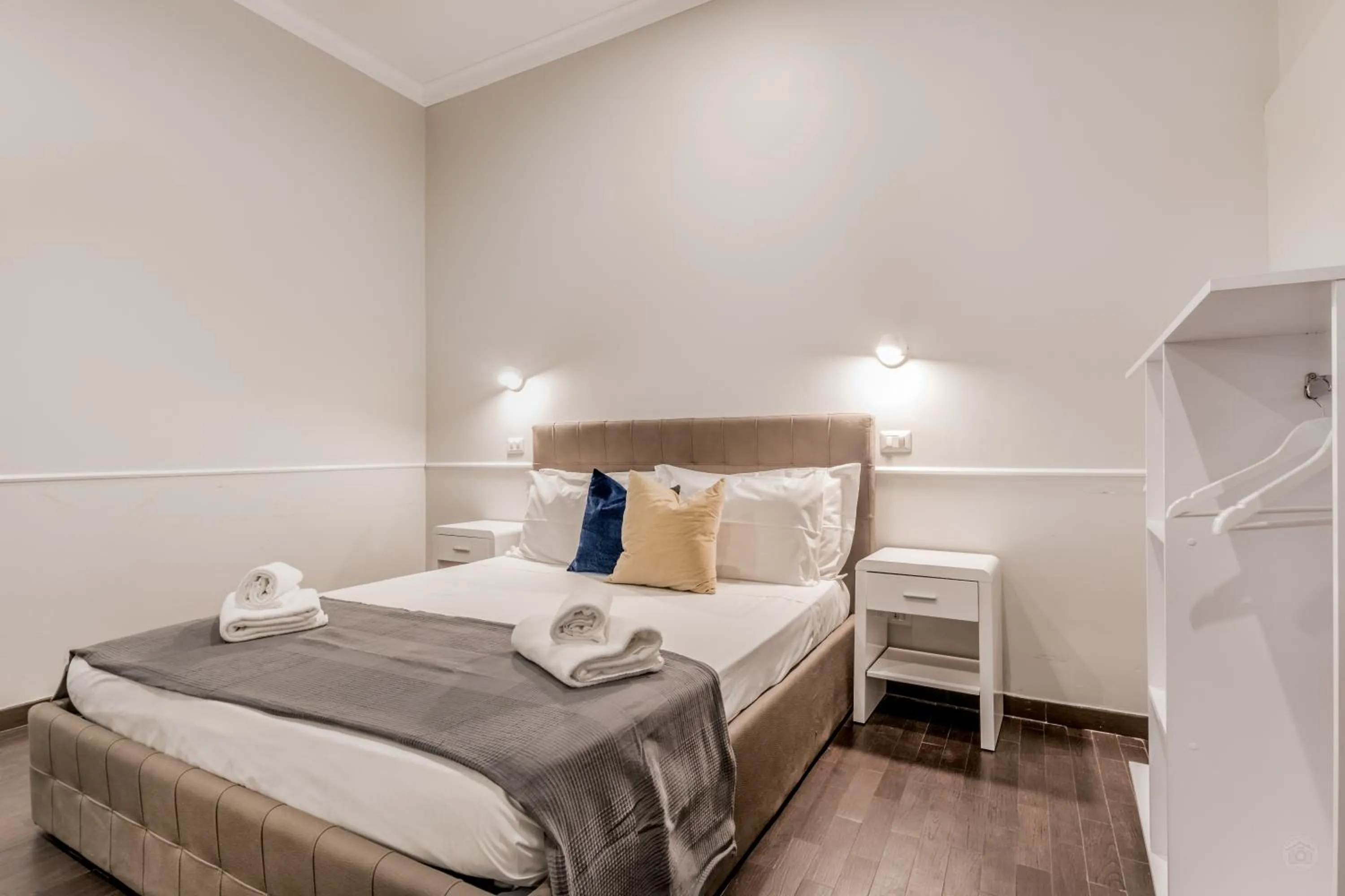 Bed in Vatican City Guest House