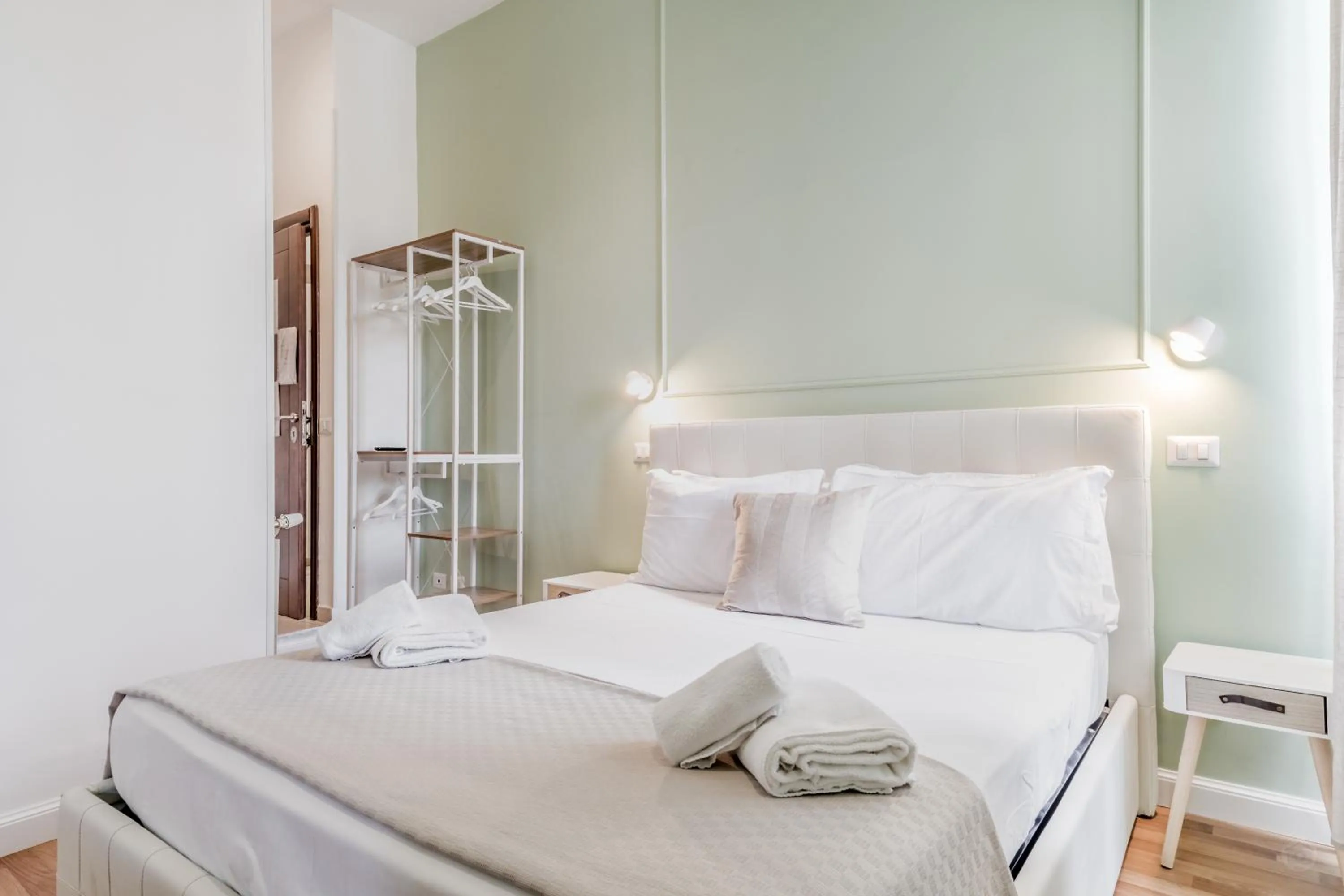 Bed in Vatican City Guest House