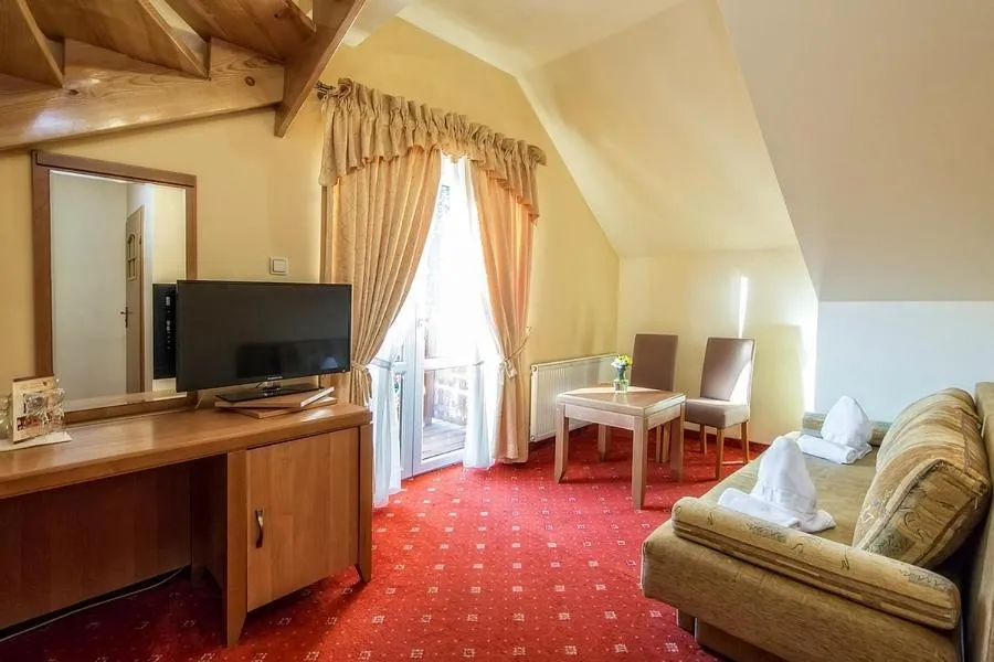 Living room in Hotel Pod Gołębiem