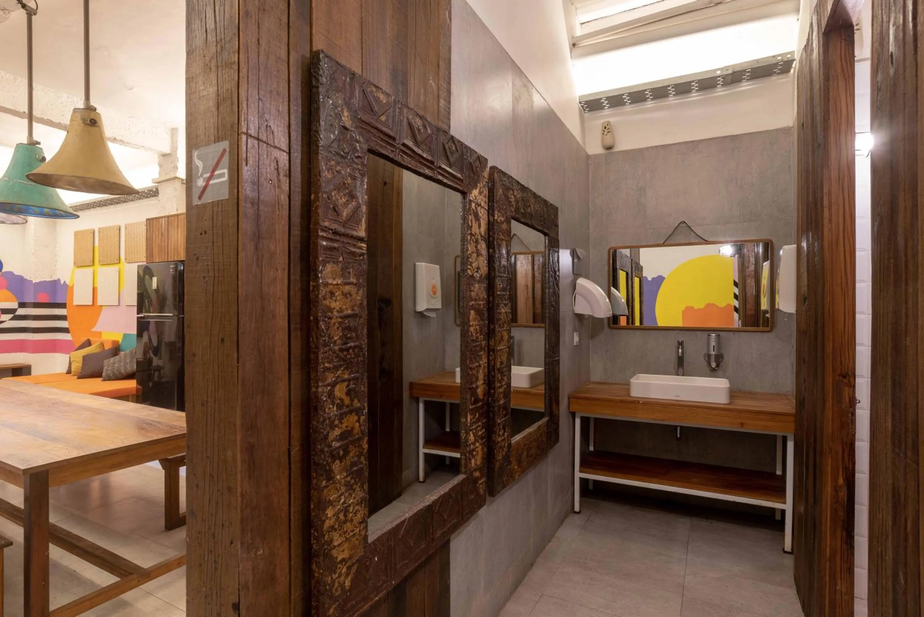 Toilet, Bed in M Boutique Hostel Legian