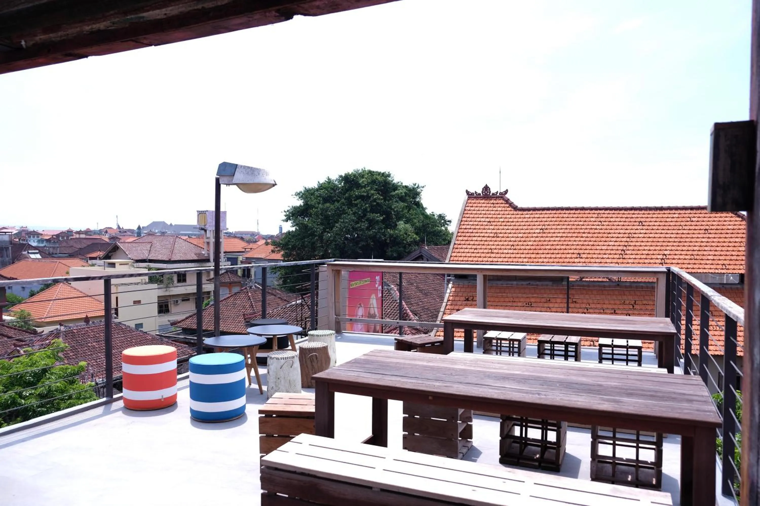 Property building in M Boutique Hostel Legian