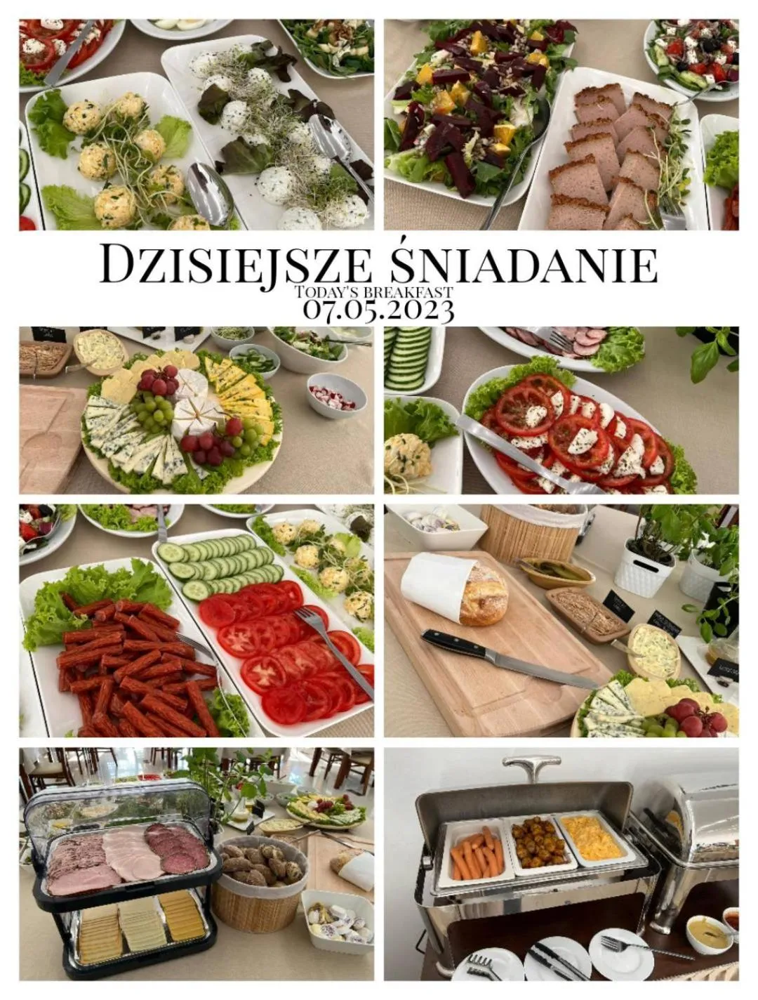 Buffet breakfast in Great Polonia Sand Beach Mielno