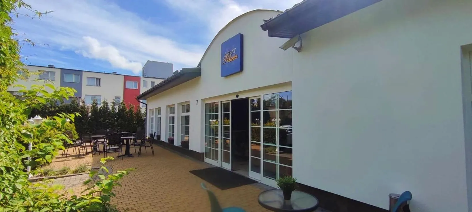 Facade/entrance in Great Polonia Sand Beach Mielno