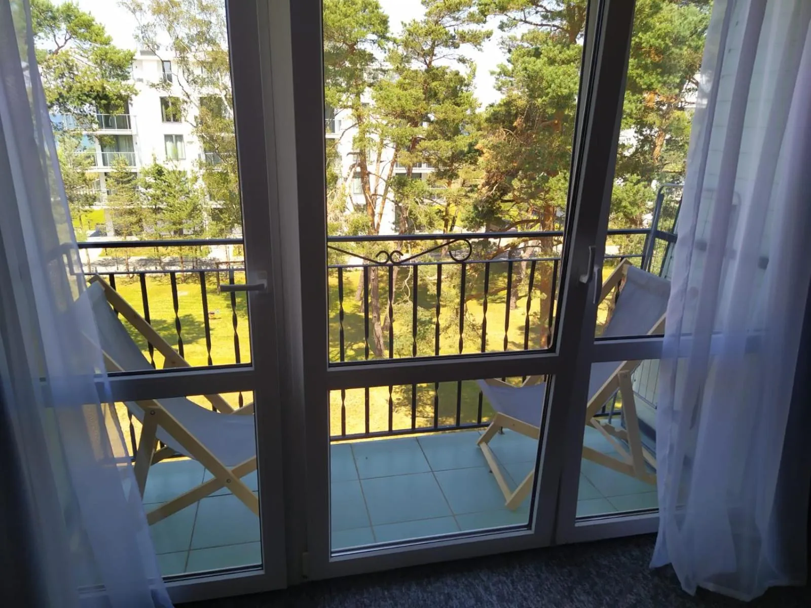 Balcony/Terrace in Great Polonia Sand Beach Mielno