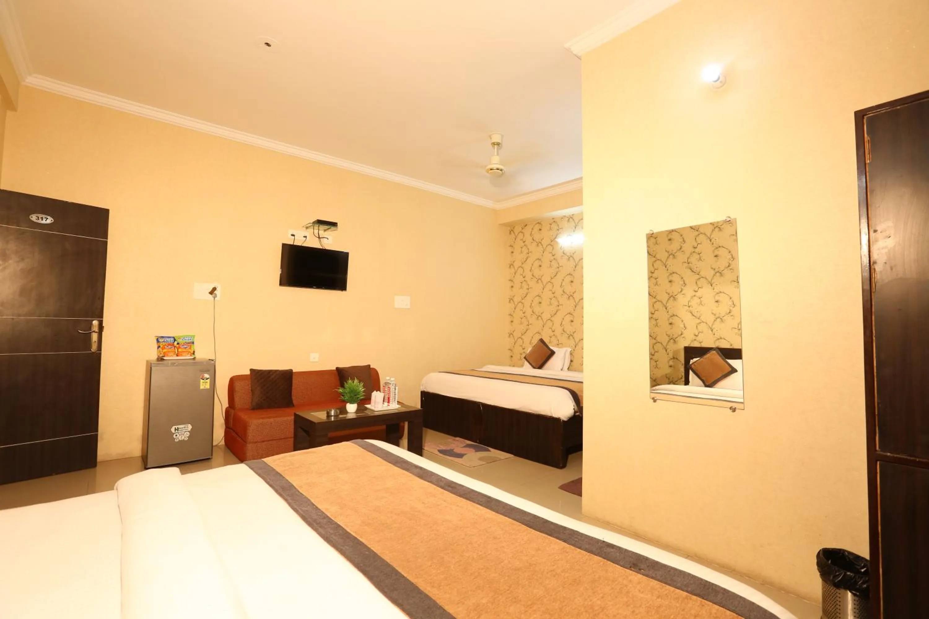 Bed in Hotel Nexus l Hotels In Charbagh Lucknow