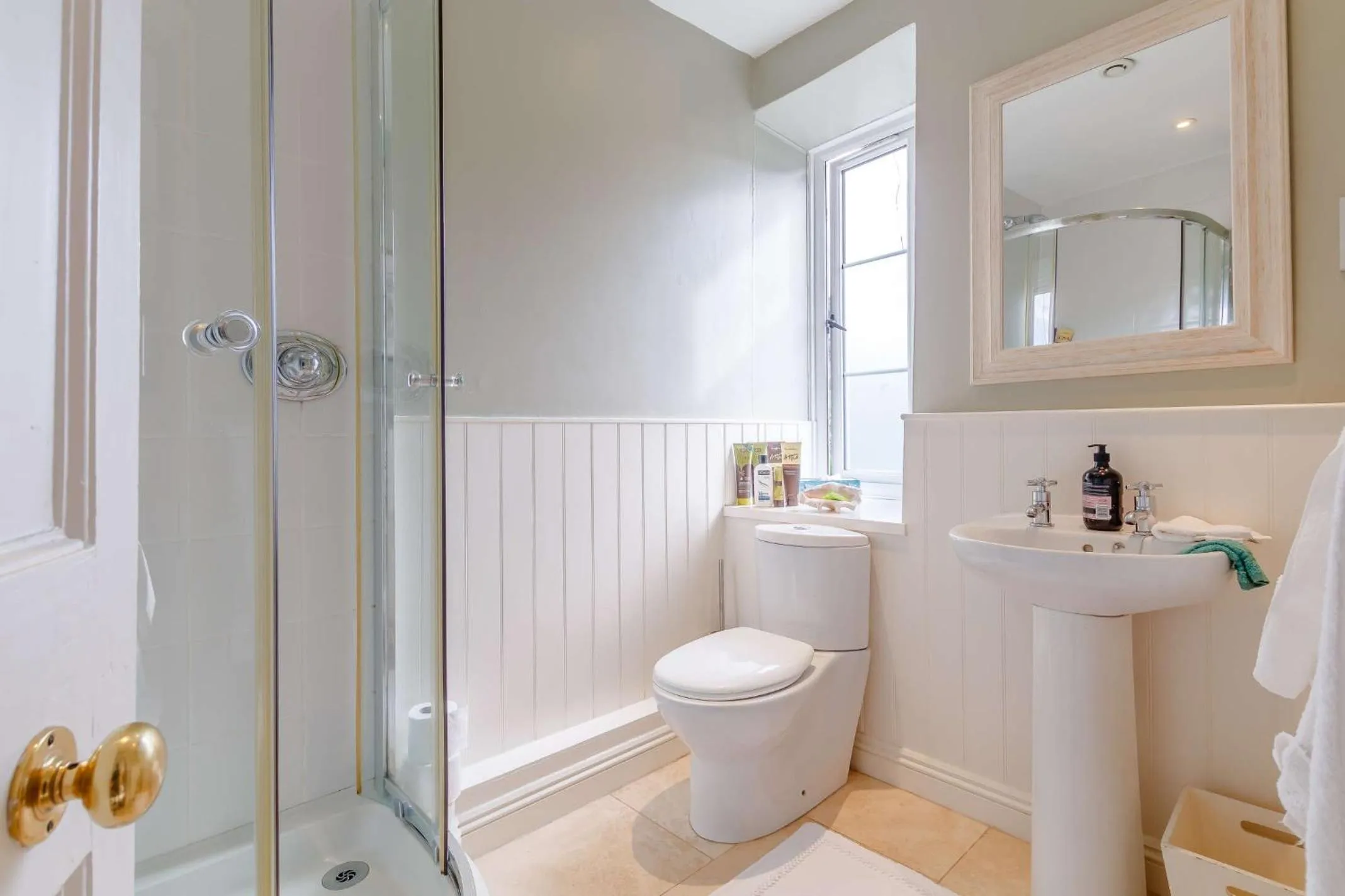 Shower in Heron House