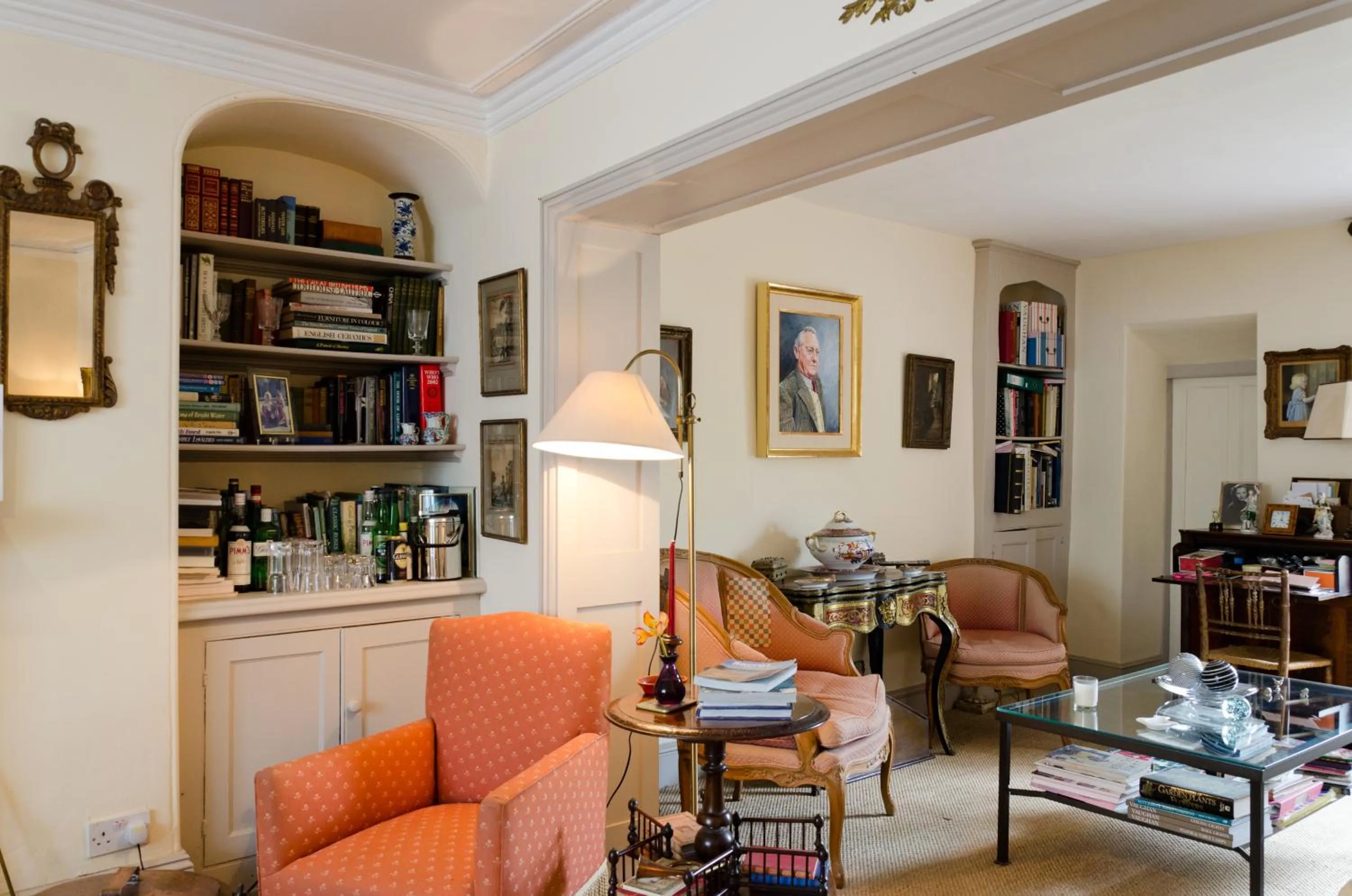 Seating area in Heron House