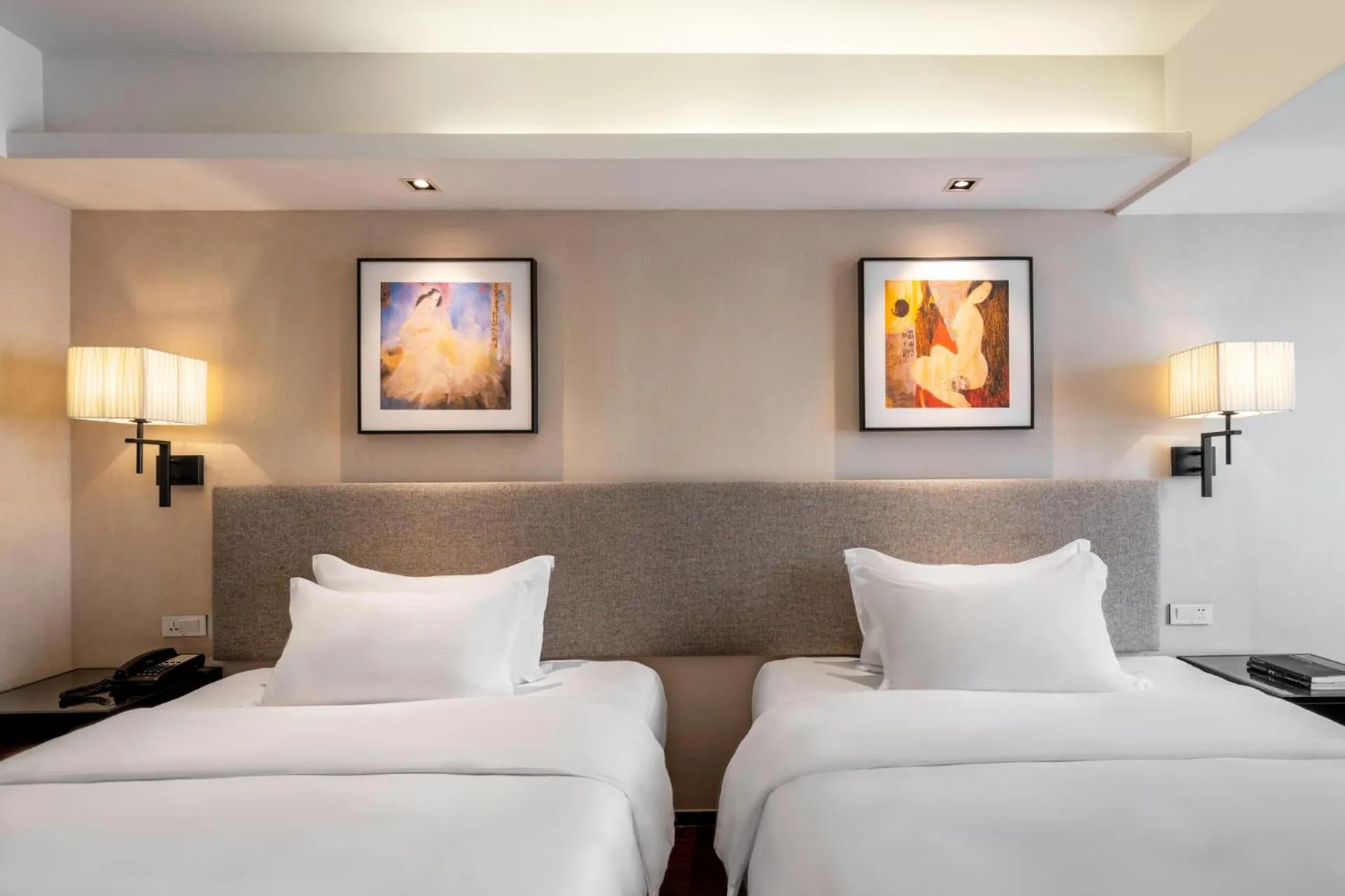 Photo of the whole room, Bed in SSAW Boutique Hotel Sanya