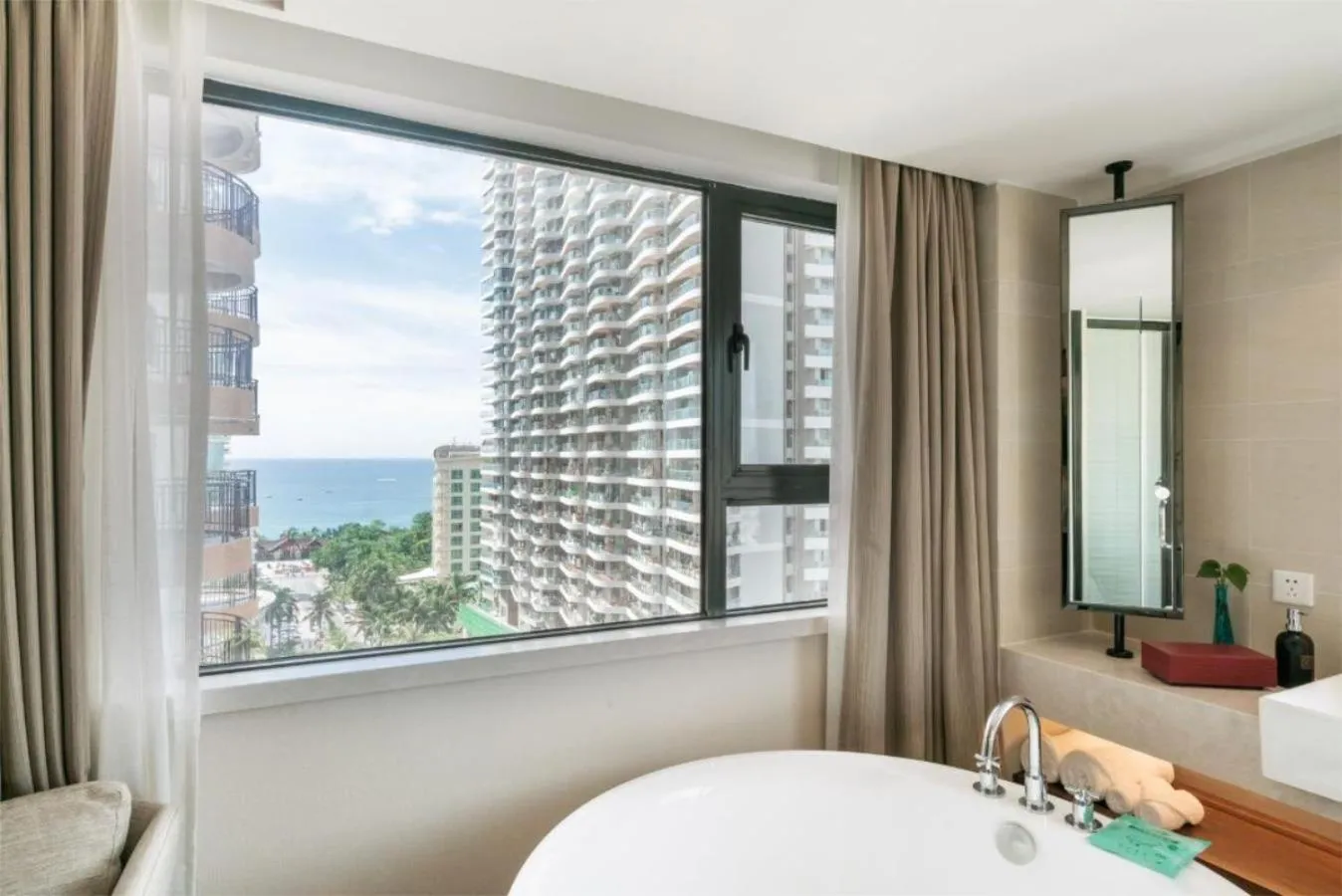 Sea view in SSAW Boutique Hotel Sanya