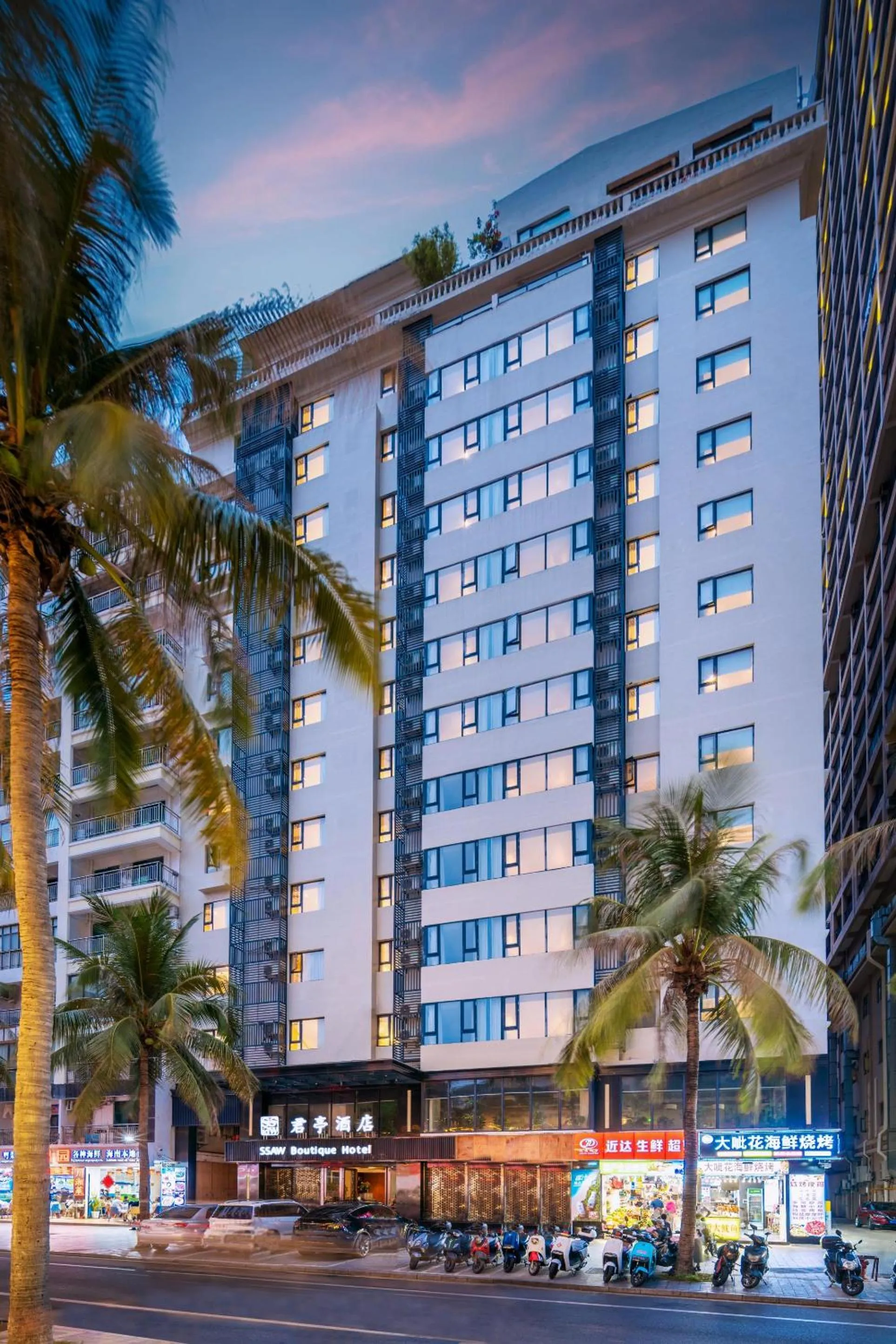 Property building in SSAW Boutique Hotel Sanya