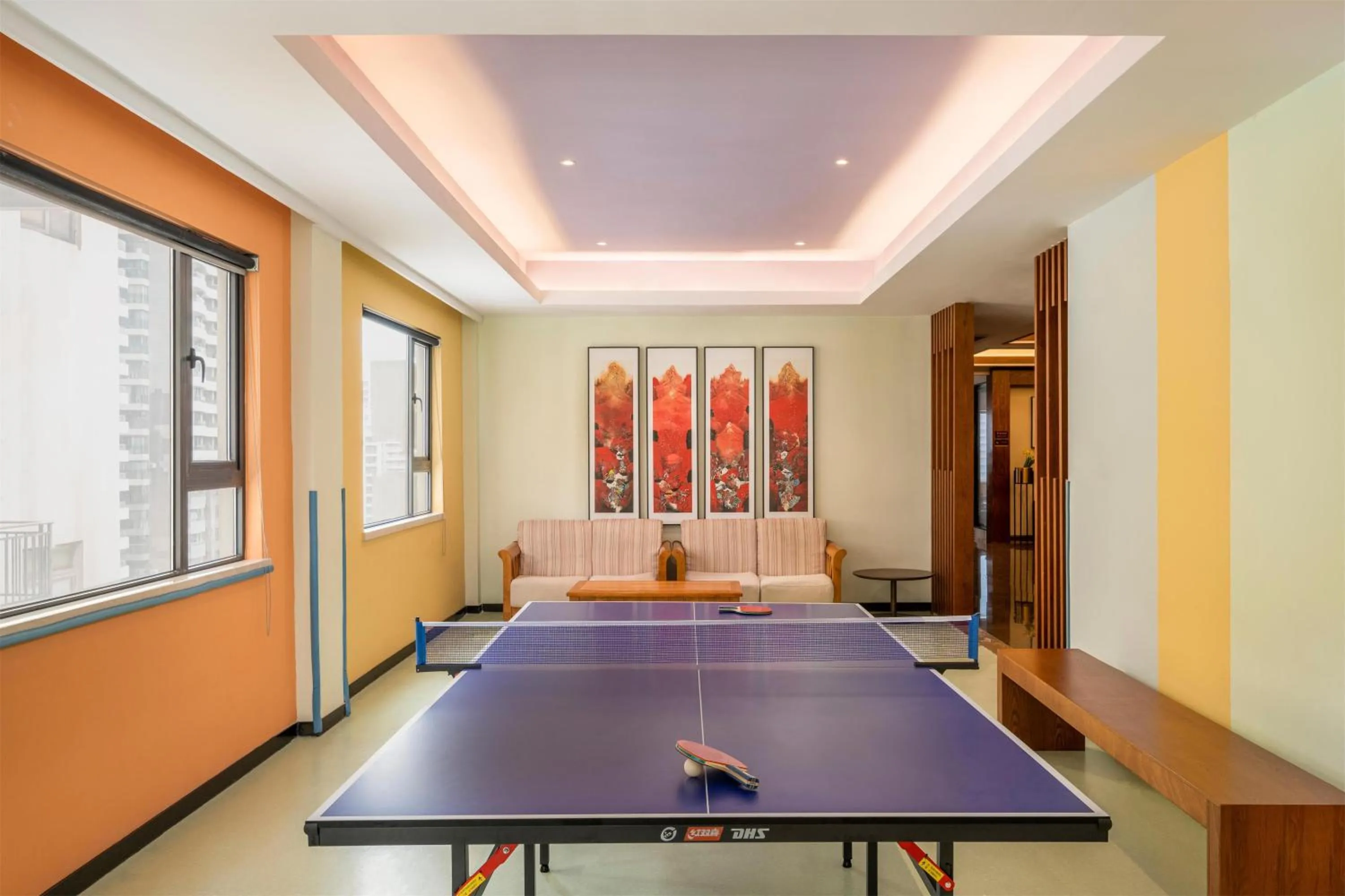 Table tennis in SSAW Boutique Hotel Sanya