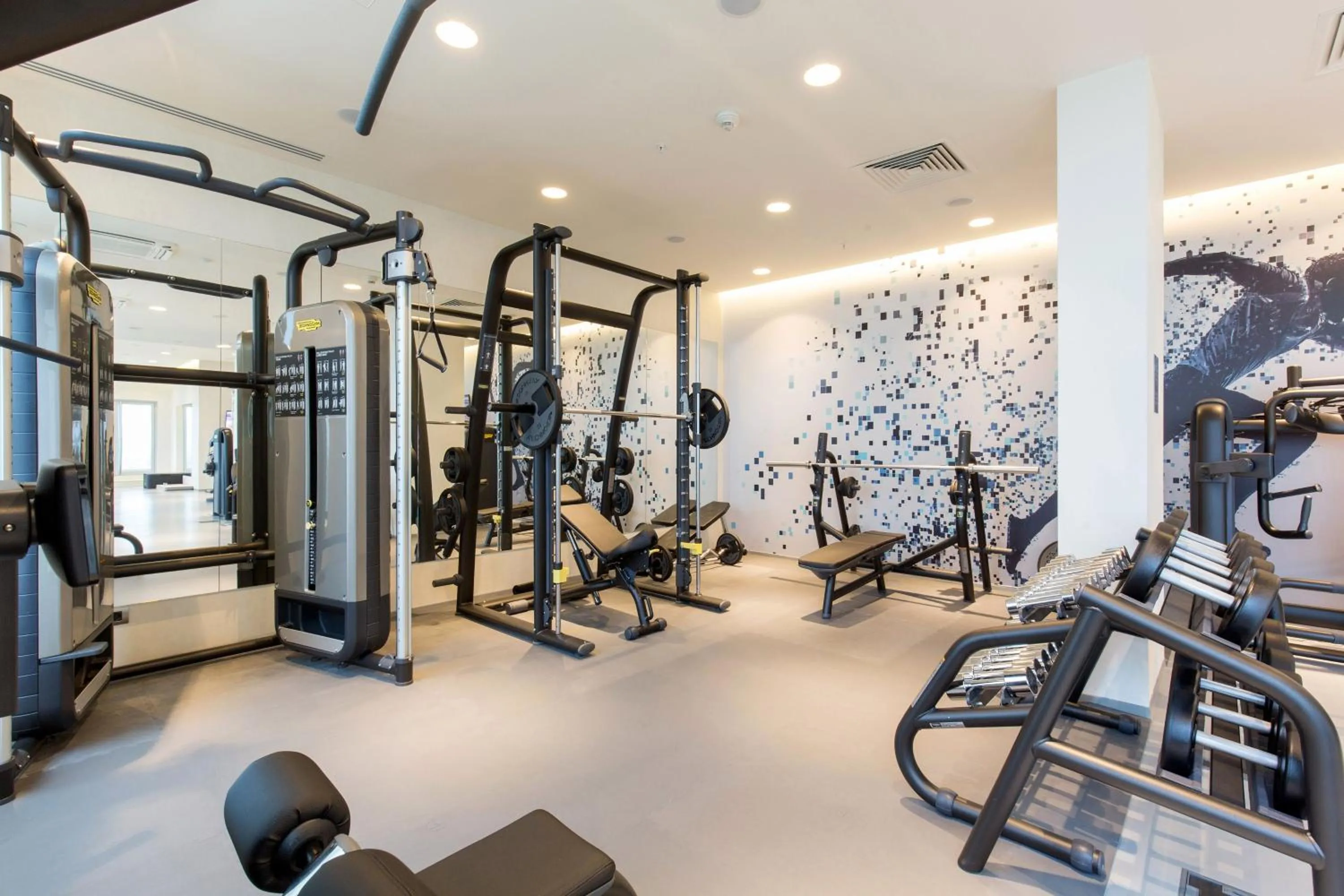 Fitness centre/facilities in Sheraton Novi Sad