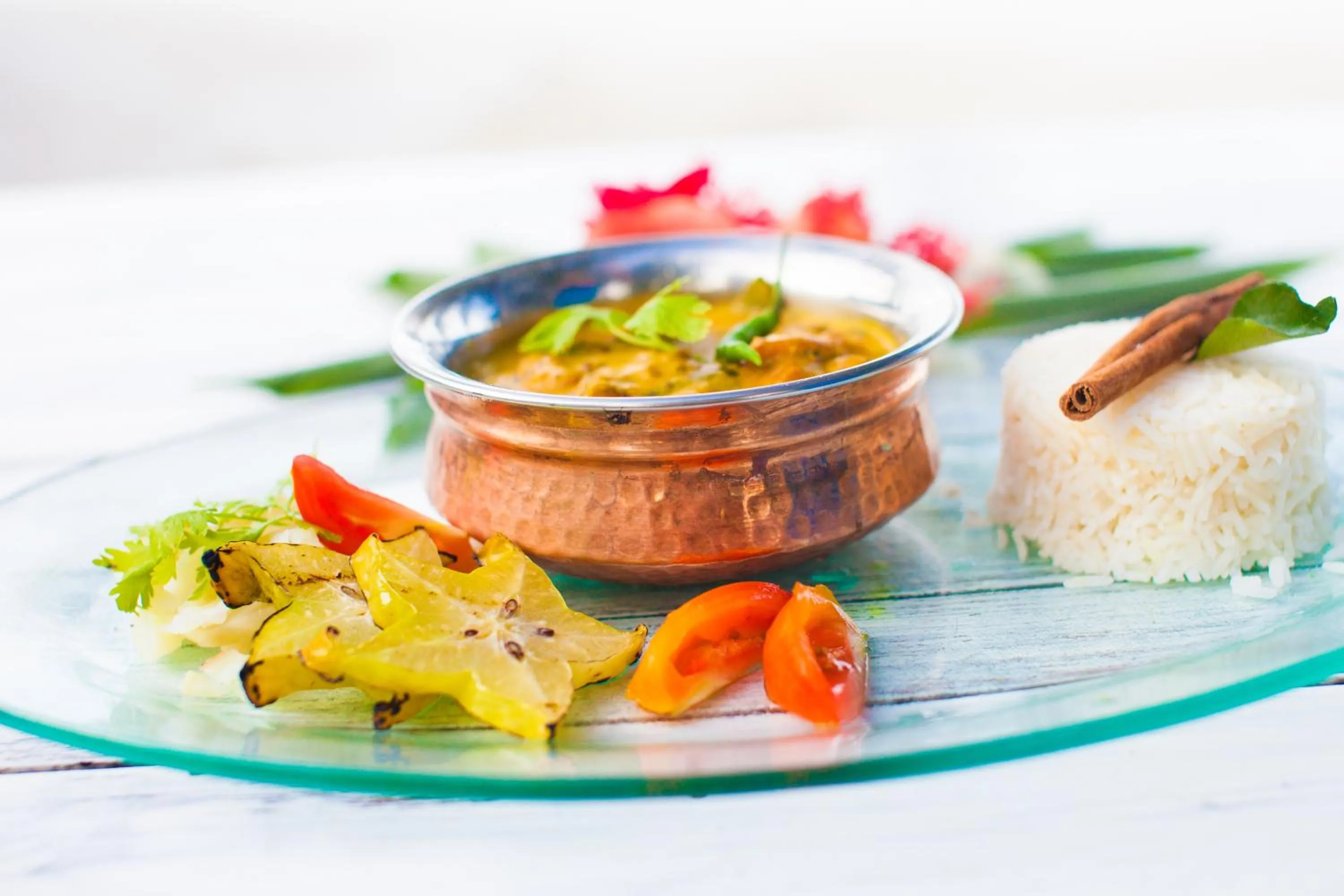 Food in Paradise Sun Hotel Seychelles