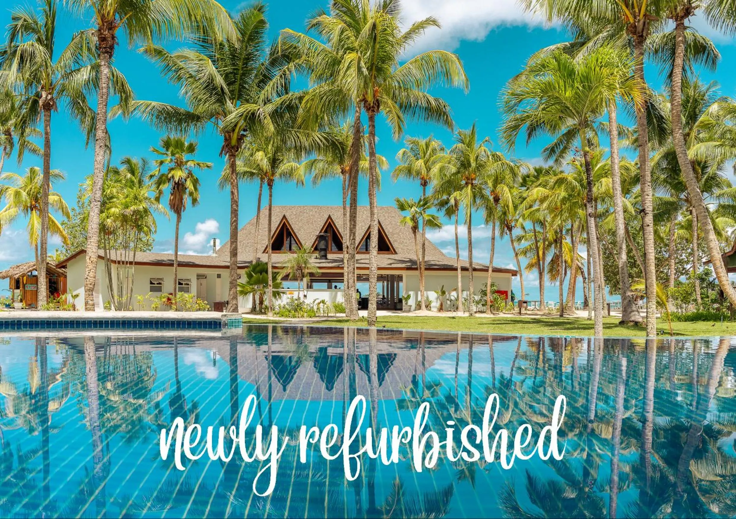 Property building in Paradise Sun Hotel Seychelles