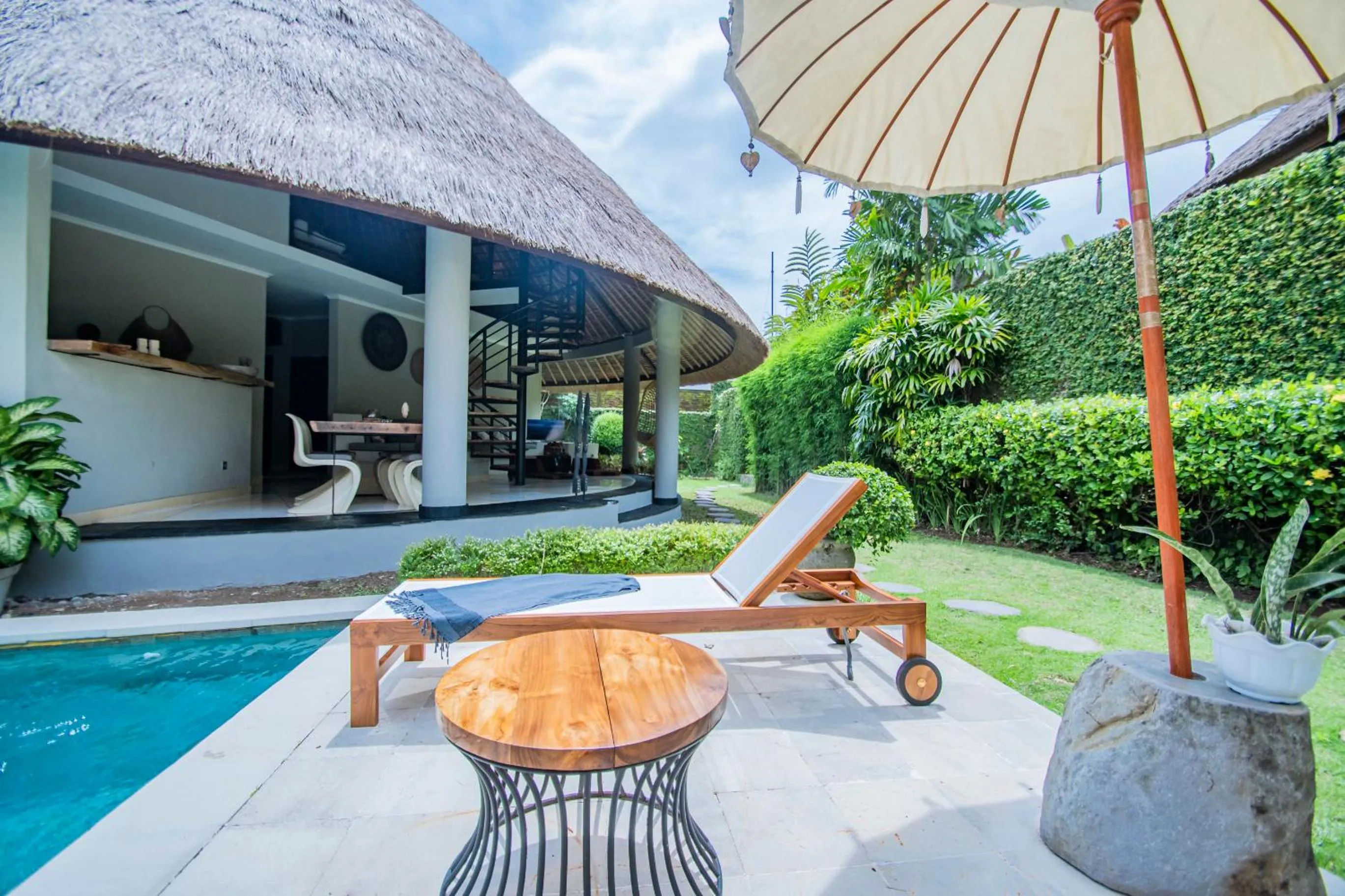 Pool view in SuB Villas Bali