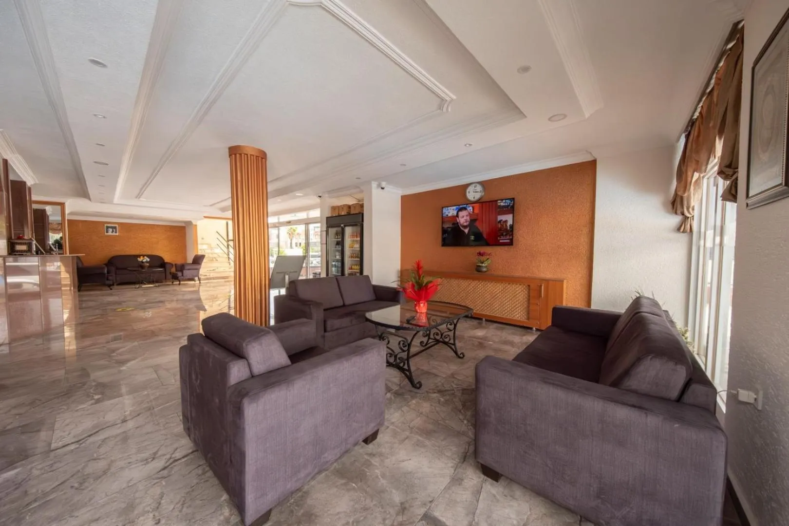 Lobby or reception in Marina Apart Hotel