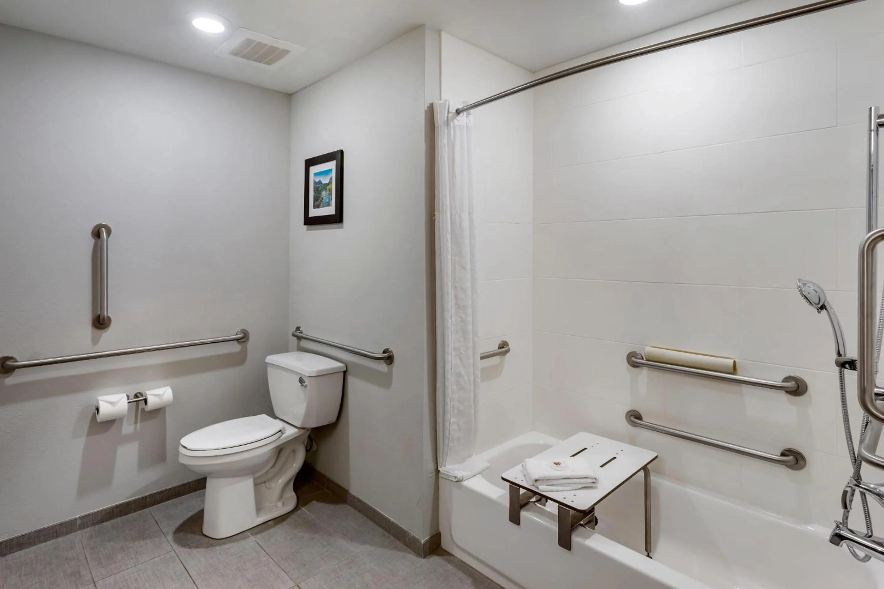 Bedroom in Comfort Inn & Suites Salt Lake City Airport