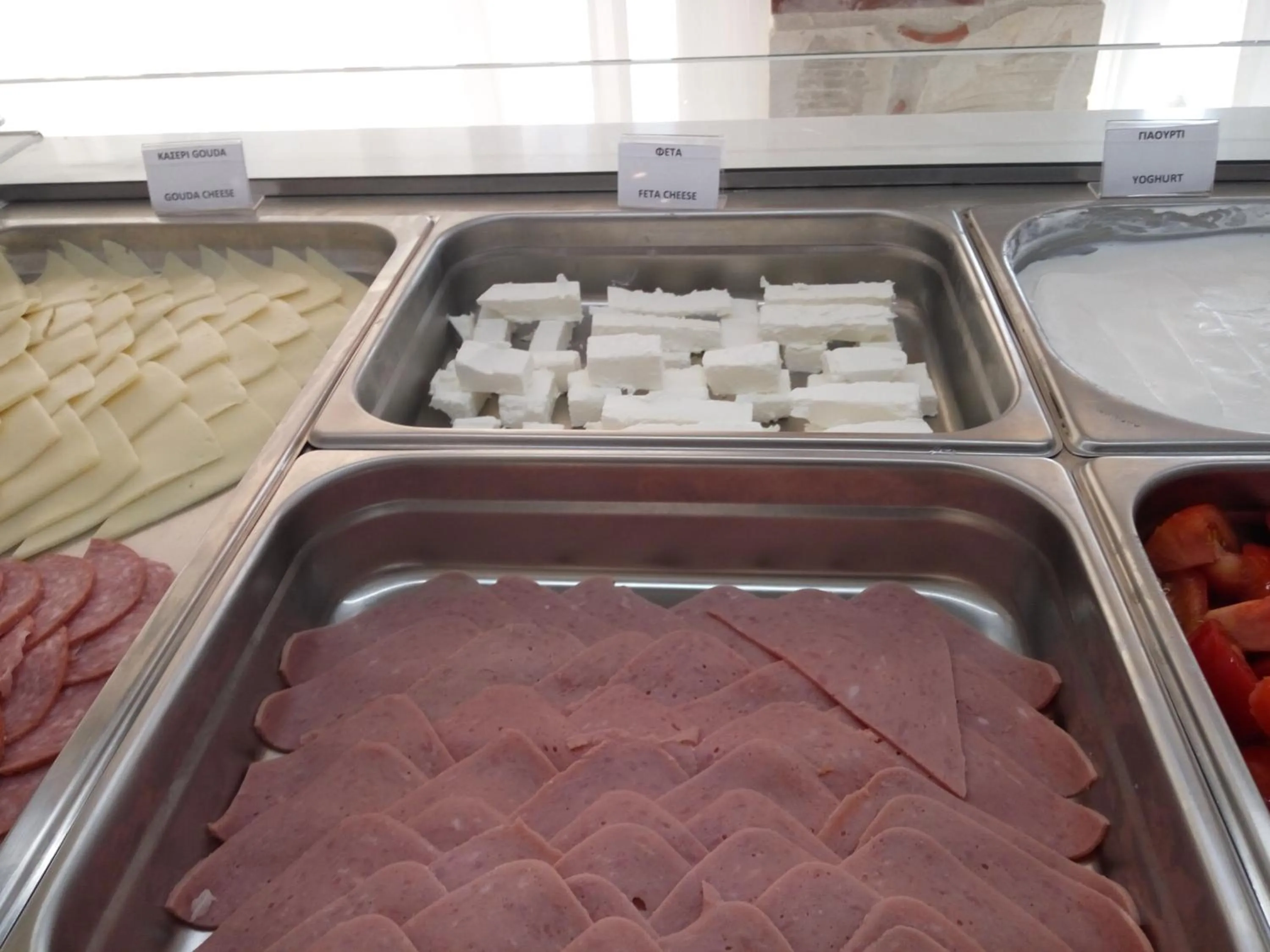 Buffet breakfast in Hilltop