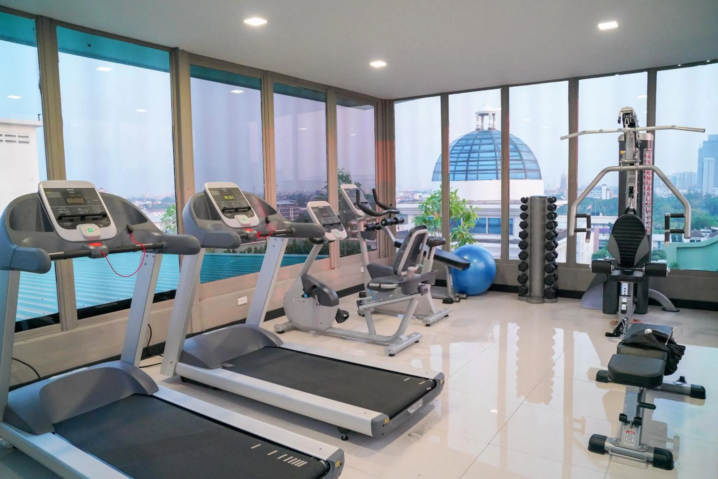 Fitness centre/facilities in Romance Hotel Sukhumvit 97