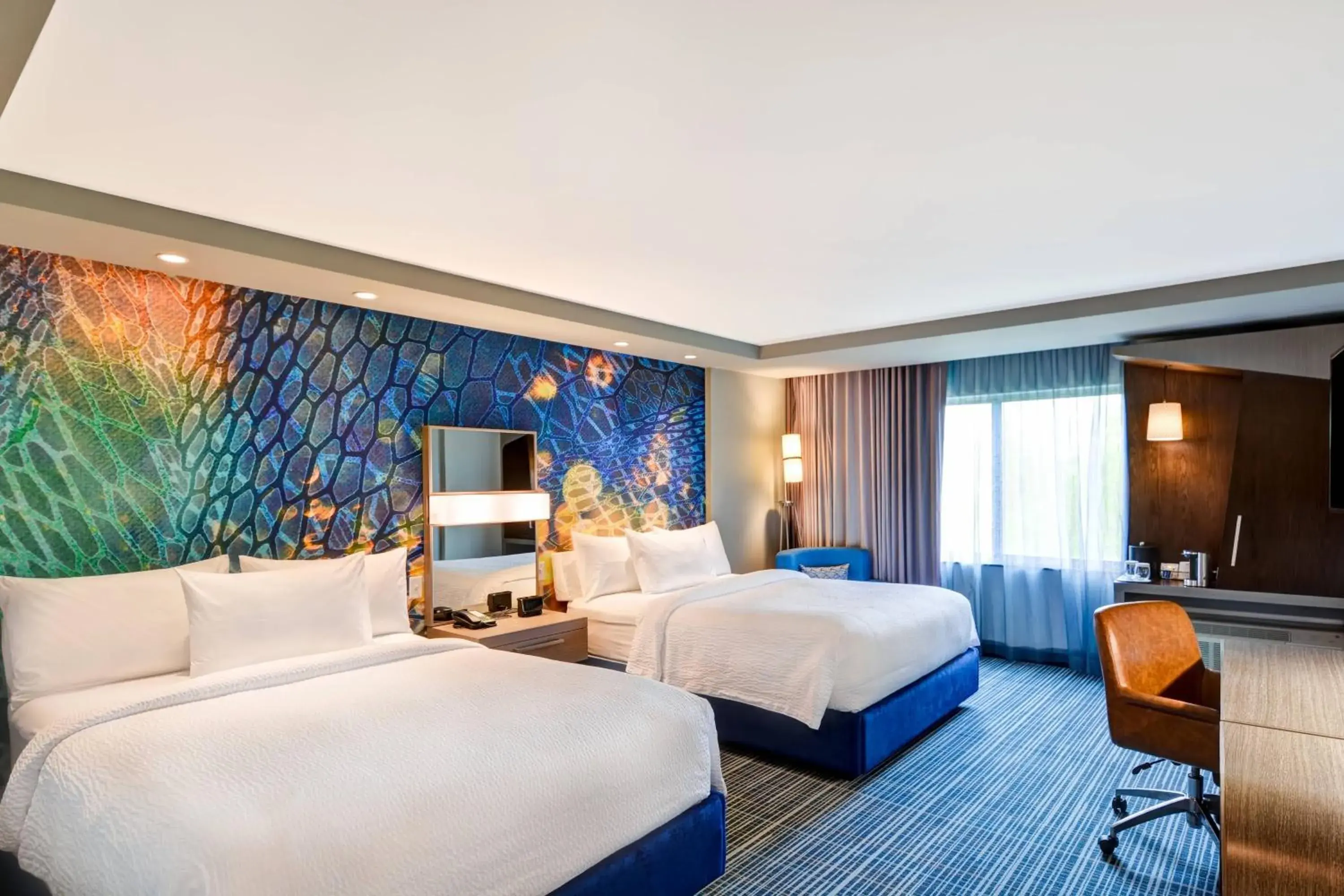 Queen Room with Two Queen Beds in Courtyard by Marriott Long Island Islip/Courthouse Complex Queen Room with Two Queen Beds in Courtyard by Marriott Long Island Islip/Courthouse Complex