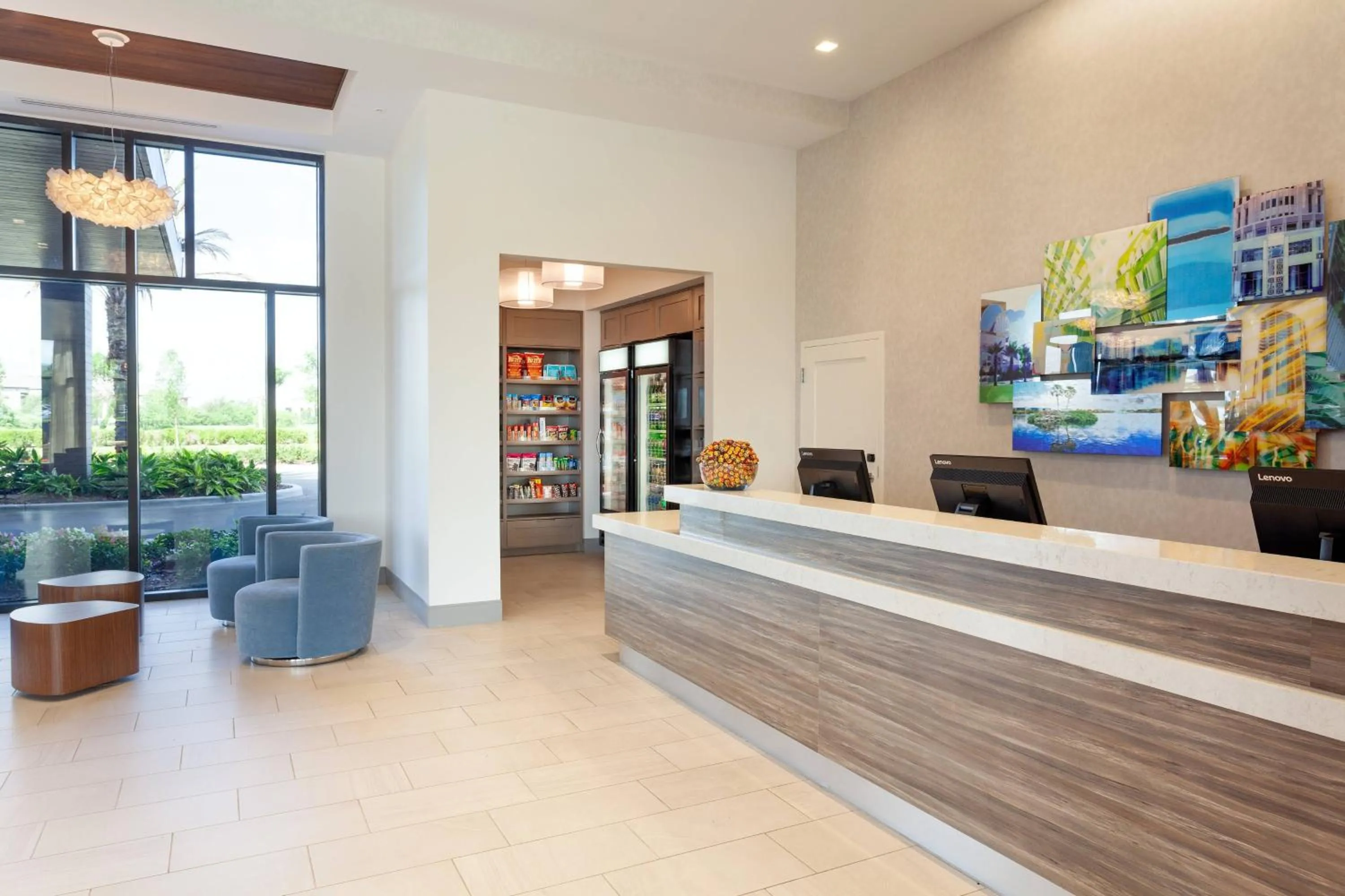Lobby or reception in SpringHill Suites by Marriott Orlando at Millenia