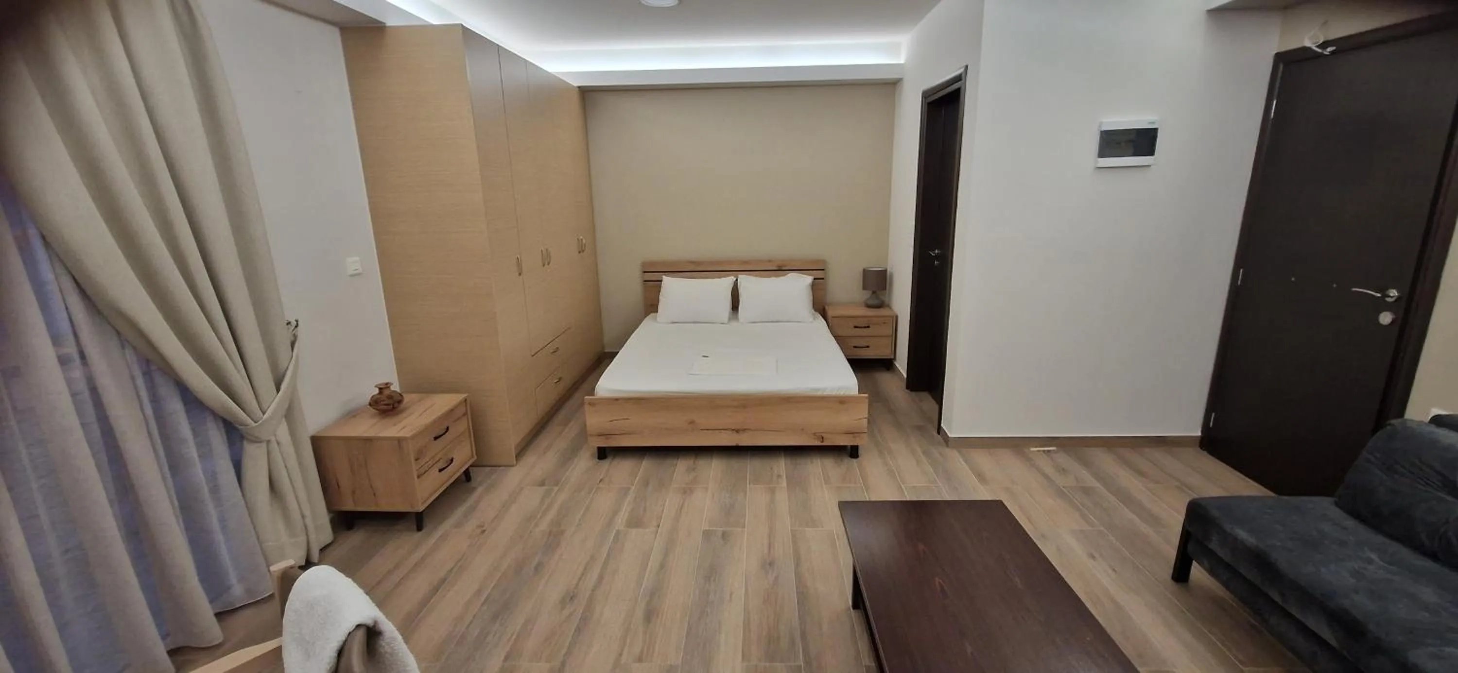 Bed in Hotel Antirriο