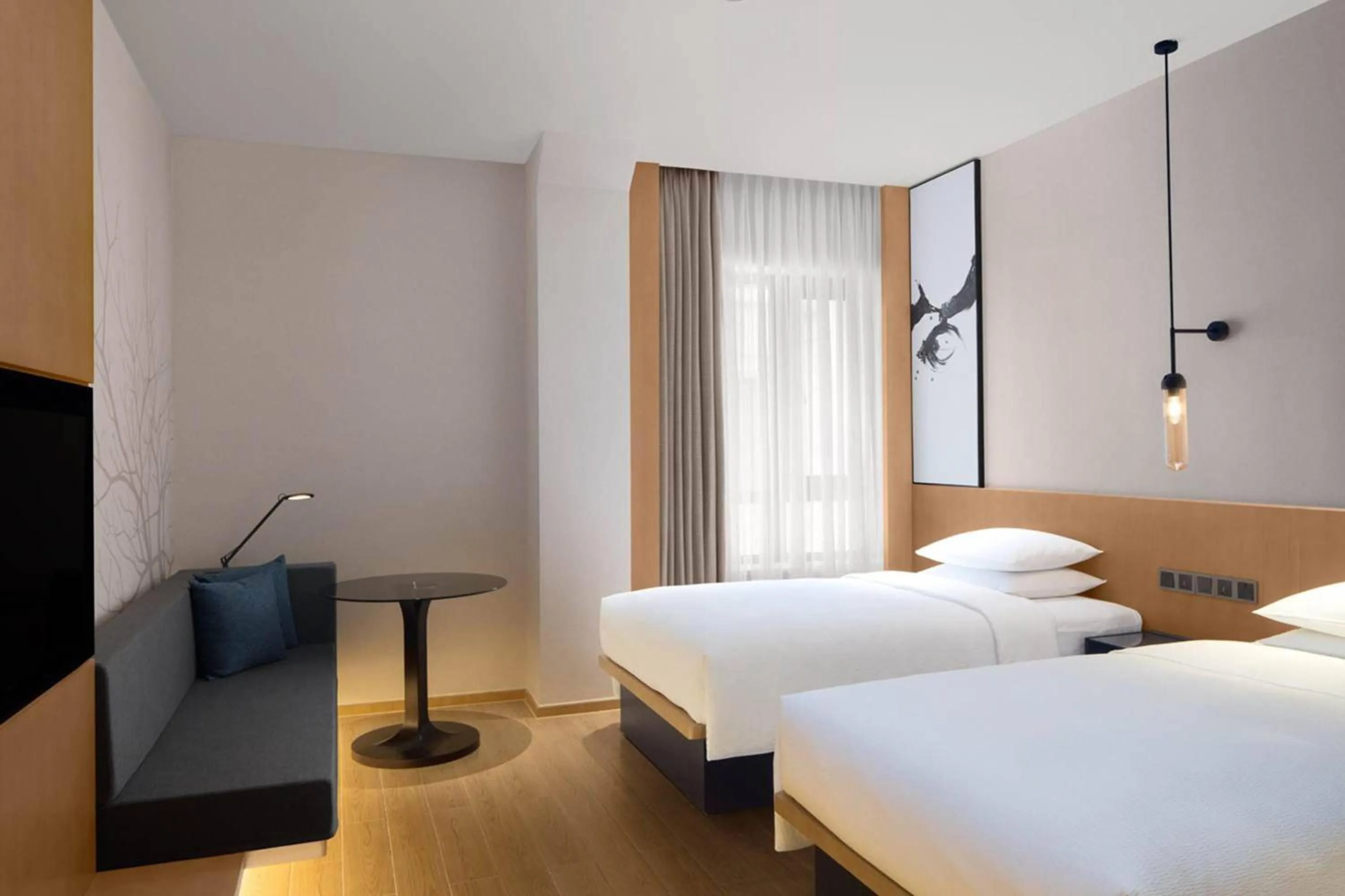 Bedroom, Bed in Fairfield by Marriott Shanghai Jingan