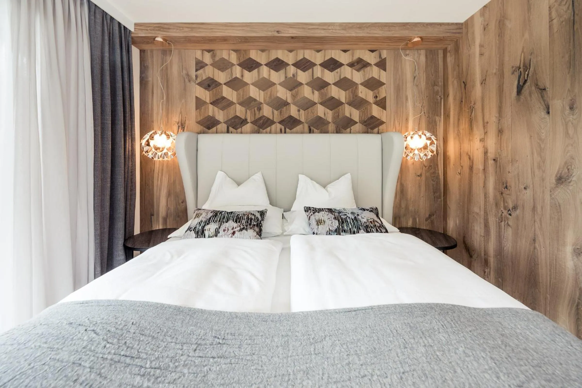 Bed in Quellenhof Luxury Resort Passeier