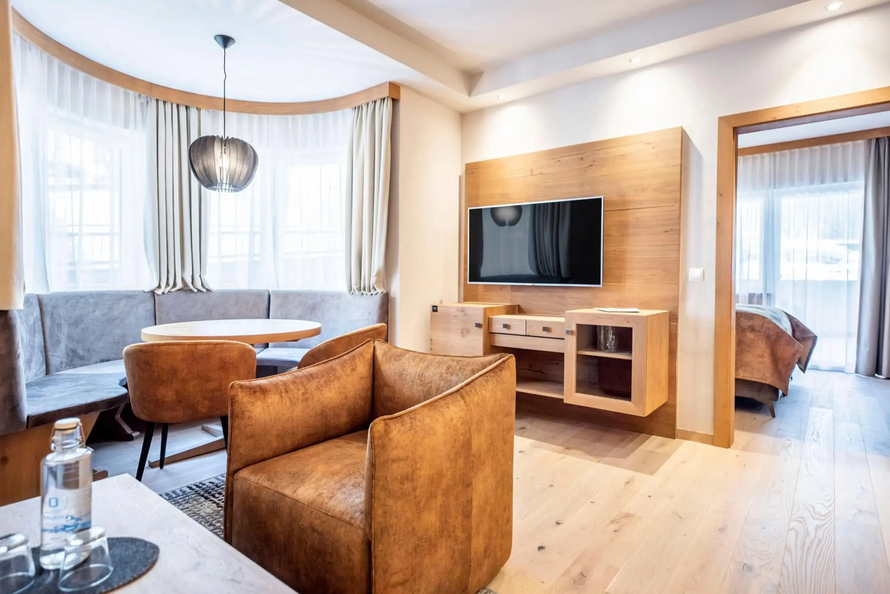 Quadruple Room with Balcony in Quellenhof Luxury Resort Passeier Quadruple Room with Balcony in Quellenhof Luxury Resort Passeier