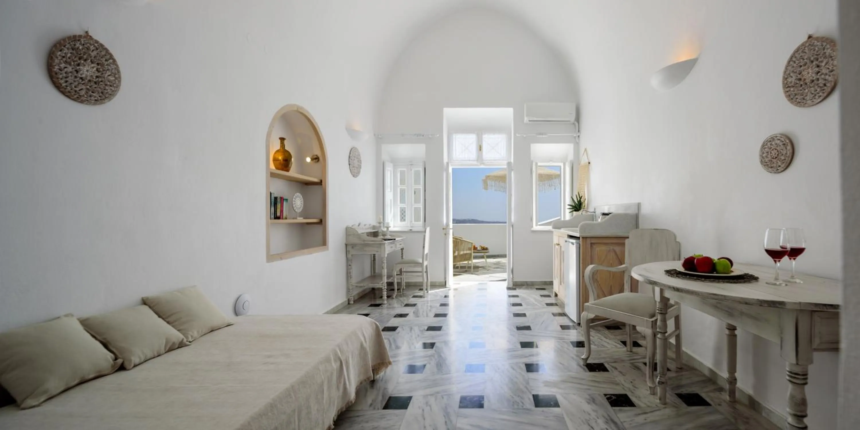 Living room in MyBoZer Hotel Kallisto