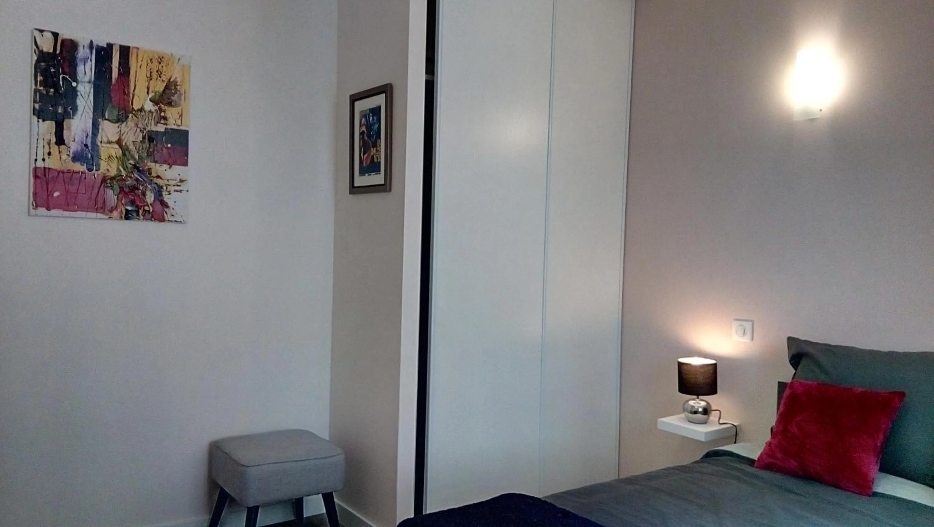 Bed in Les Chambres Hautes d'Anastasia