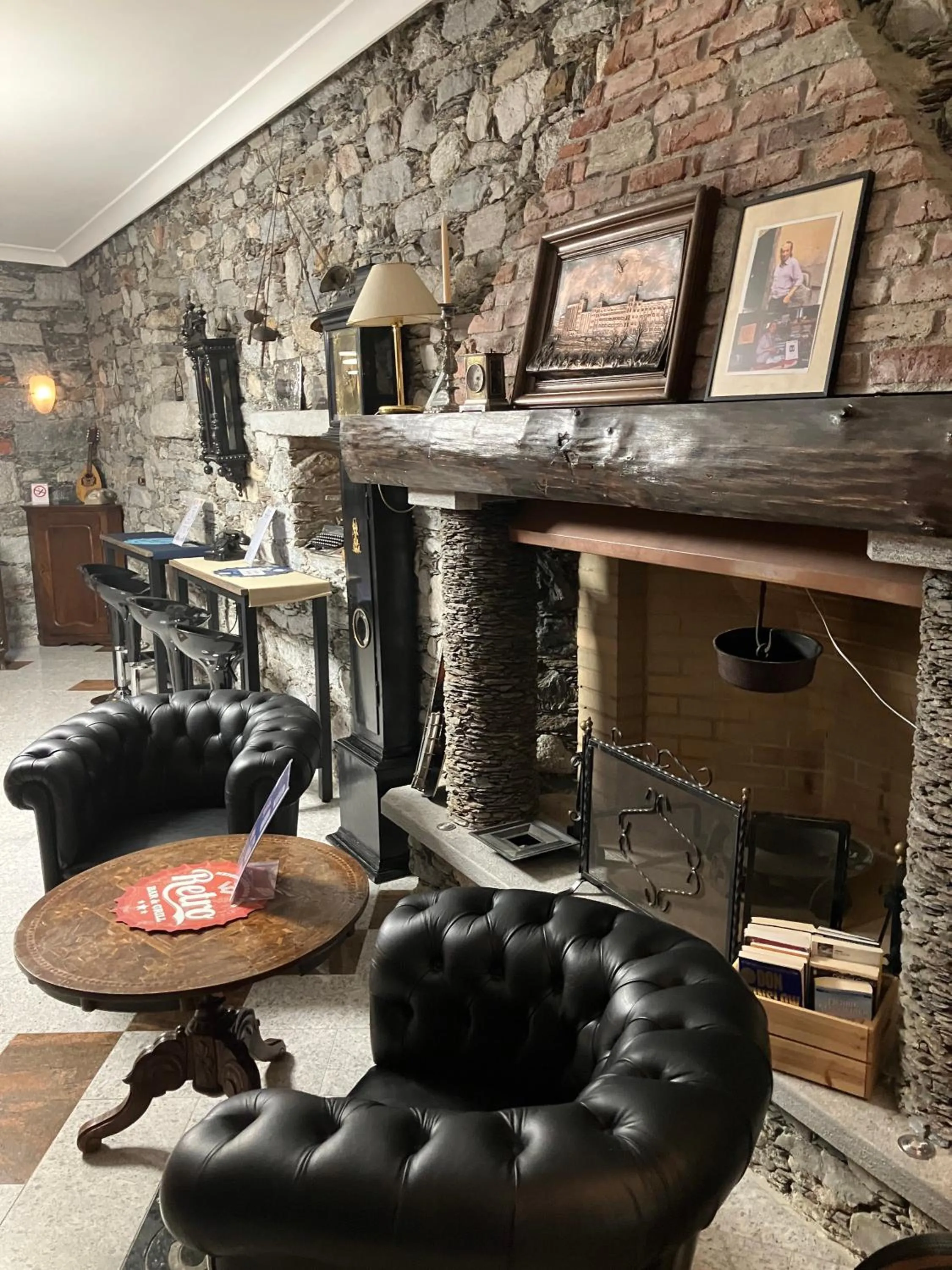 Lobby or reception in Hotel Saini with Air conditioning