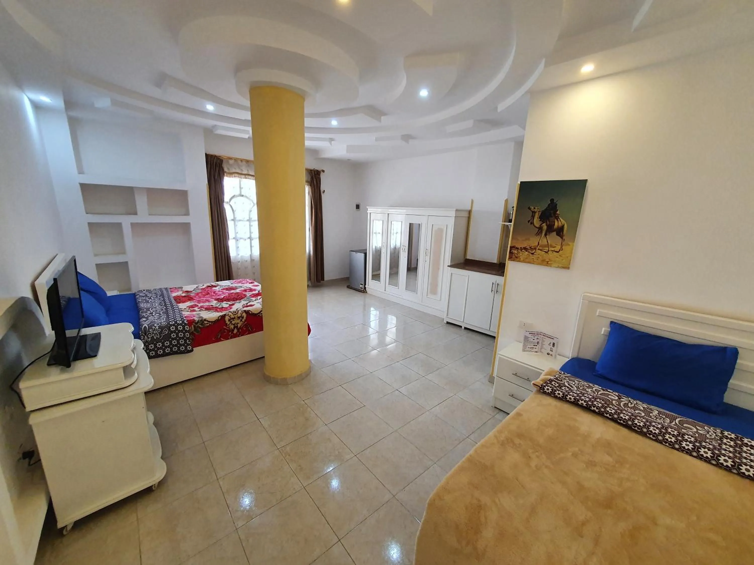 Bed in Spring Hotel Luxor