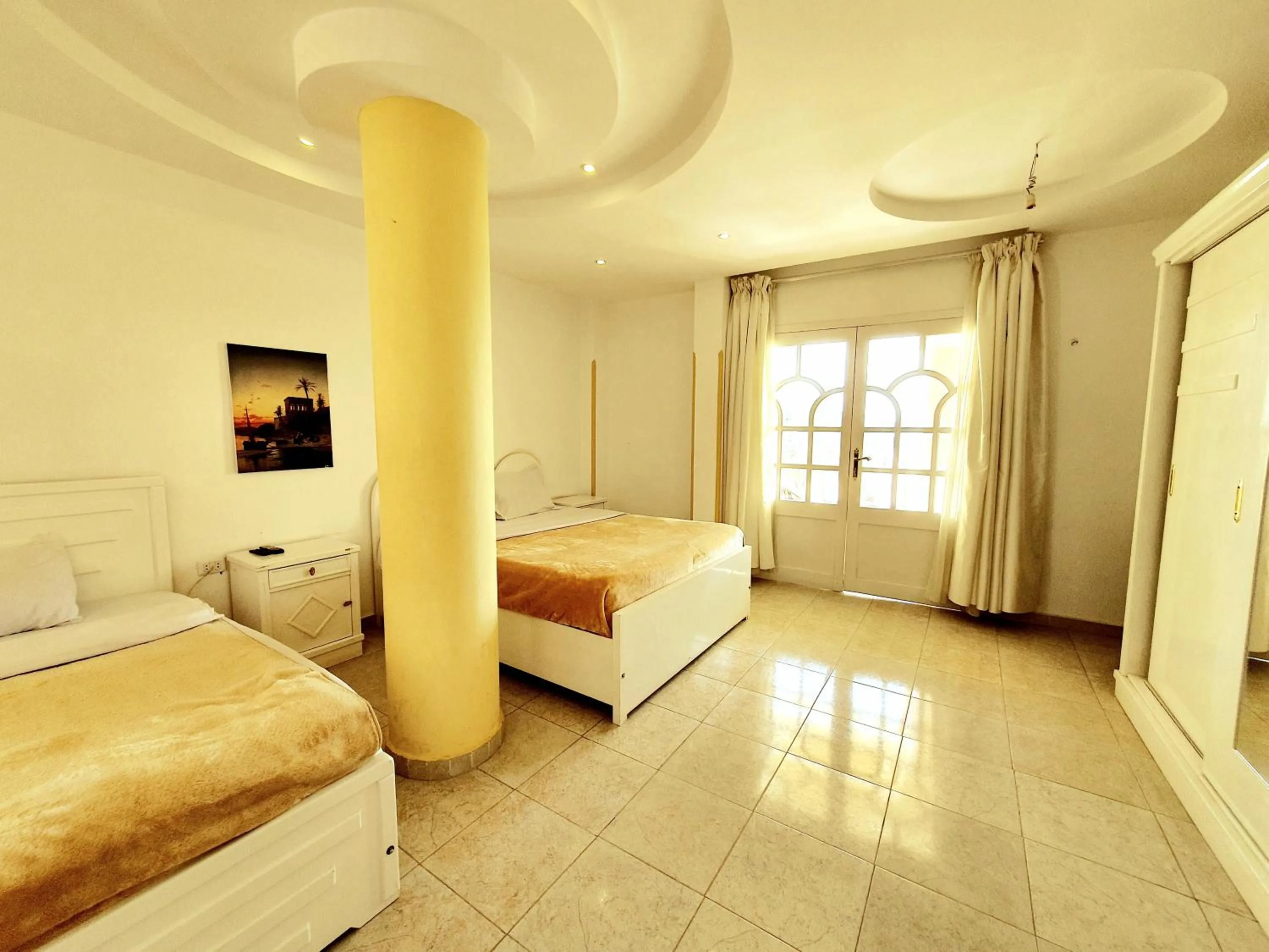 Bed in Spring Hotel Luxor