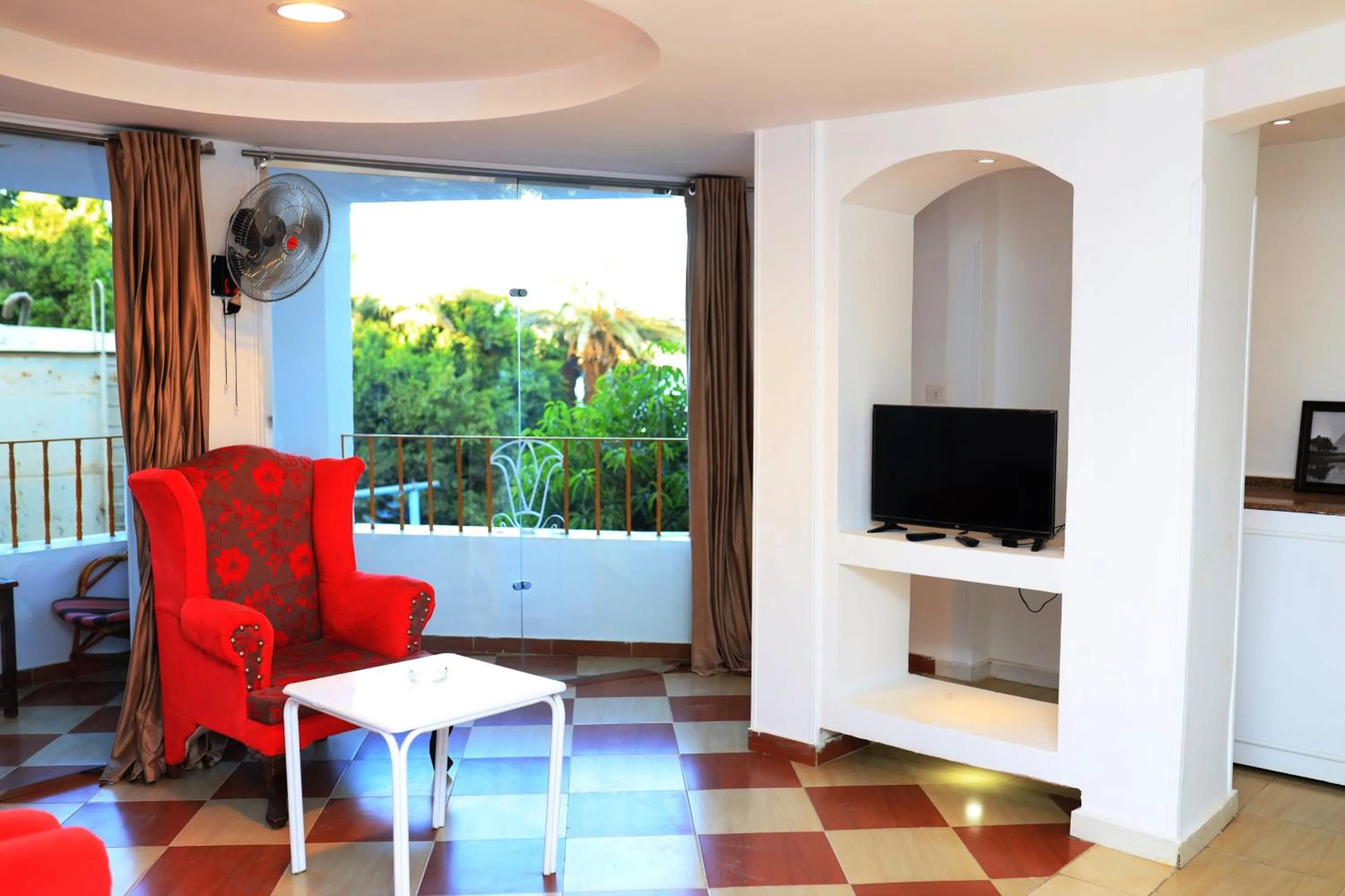 Living room in Spring Hotel Luxor