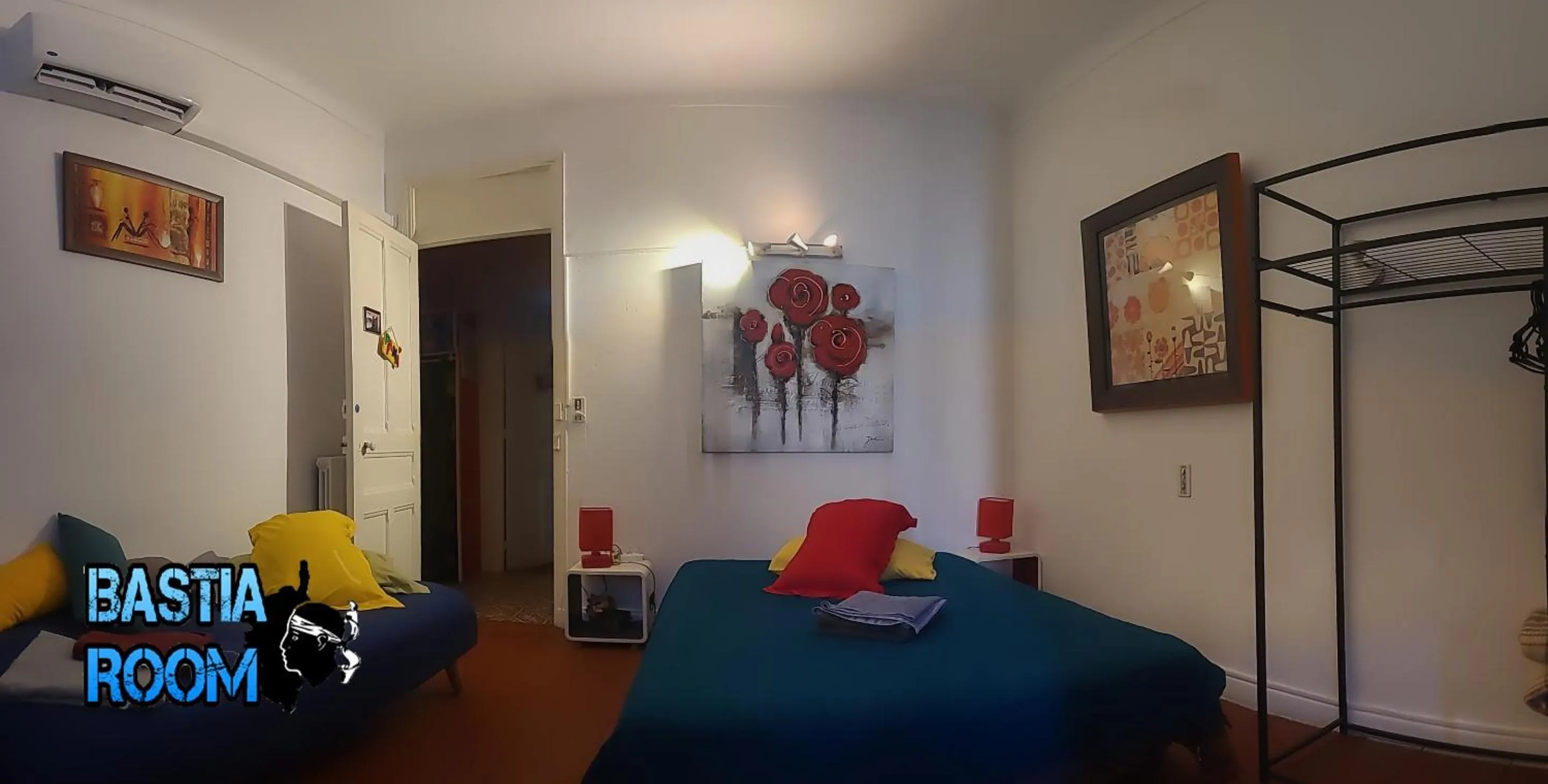 Bedroom in Bastia Room