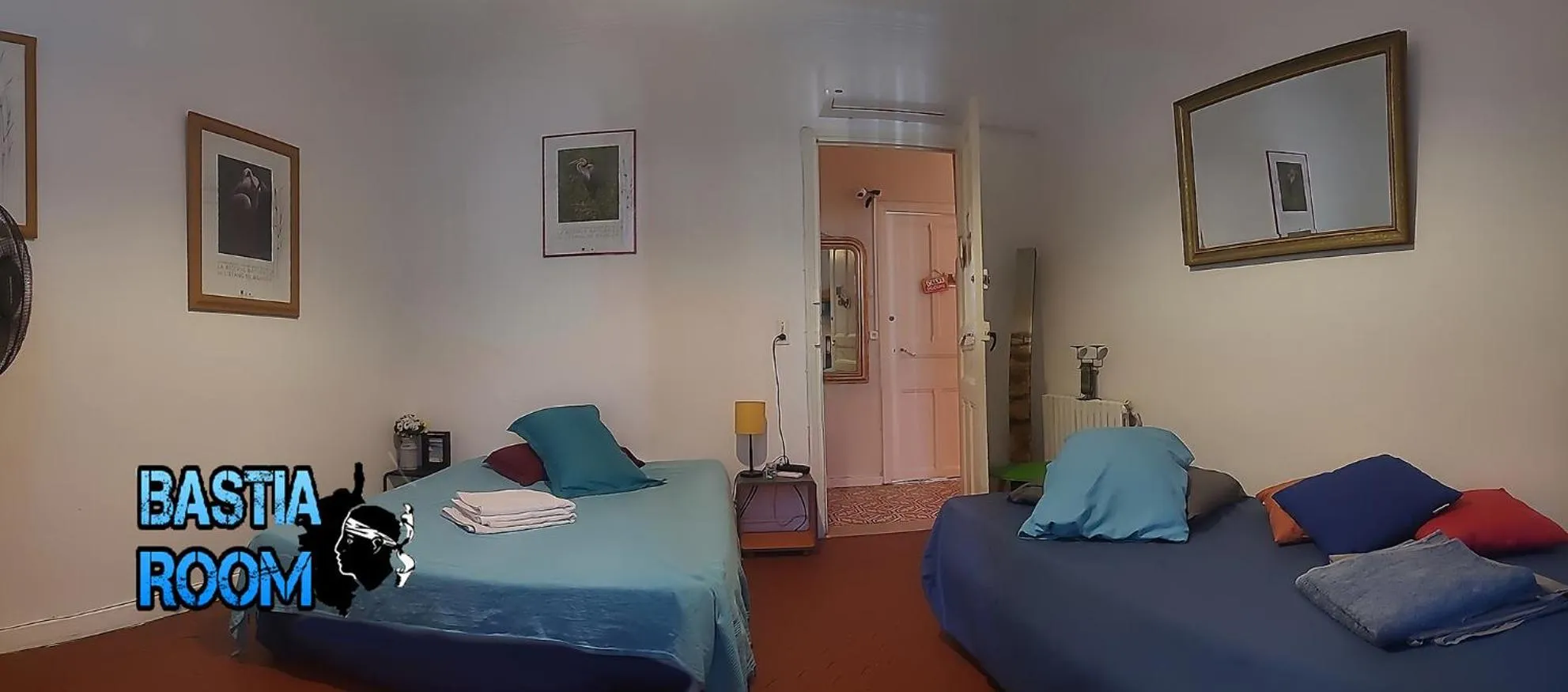 Bedroom in Bastia Room