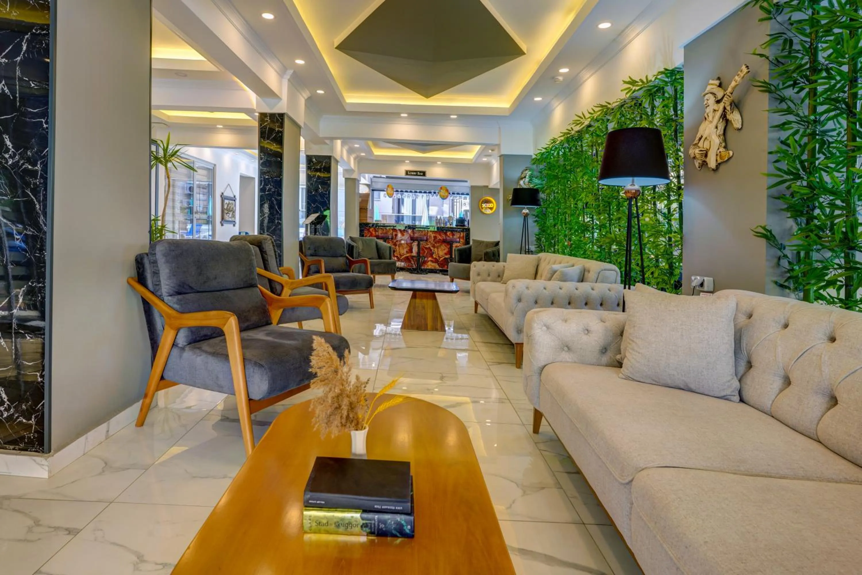 Lobby or reception in Miss Cleopatra Hotel