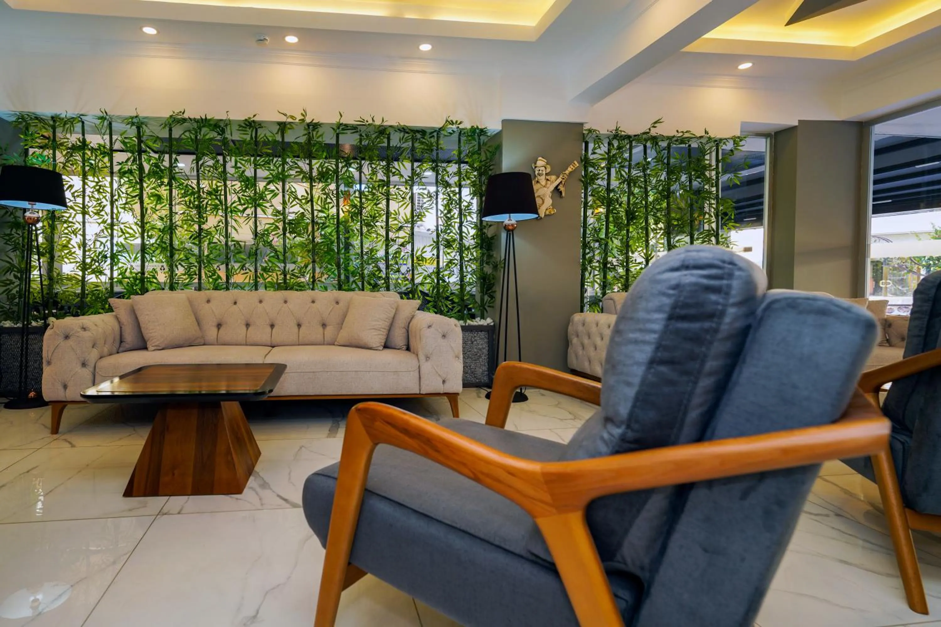 Lobby or reception in Miss Cleopatra Hotel