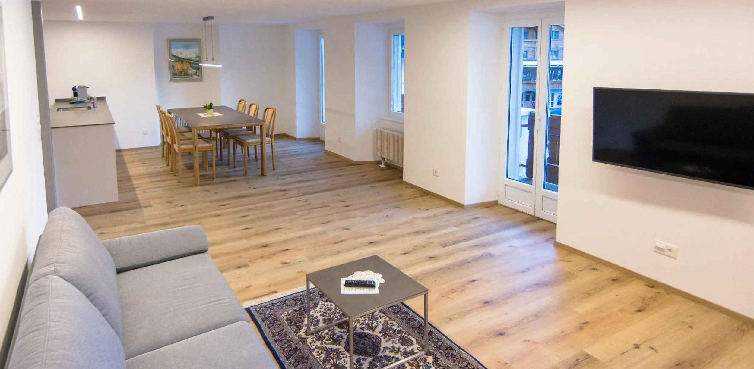 Living room in Hotel Portjengrat